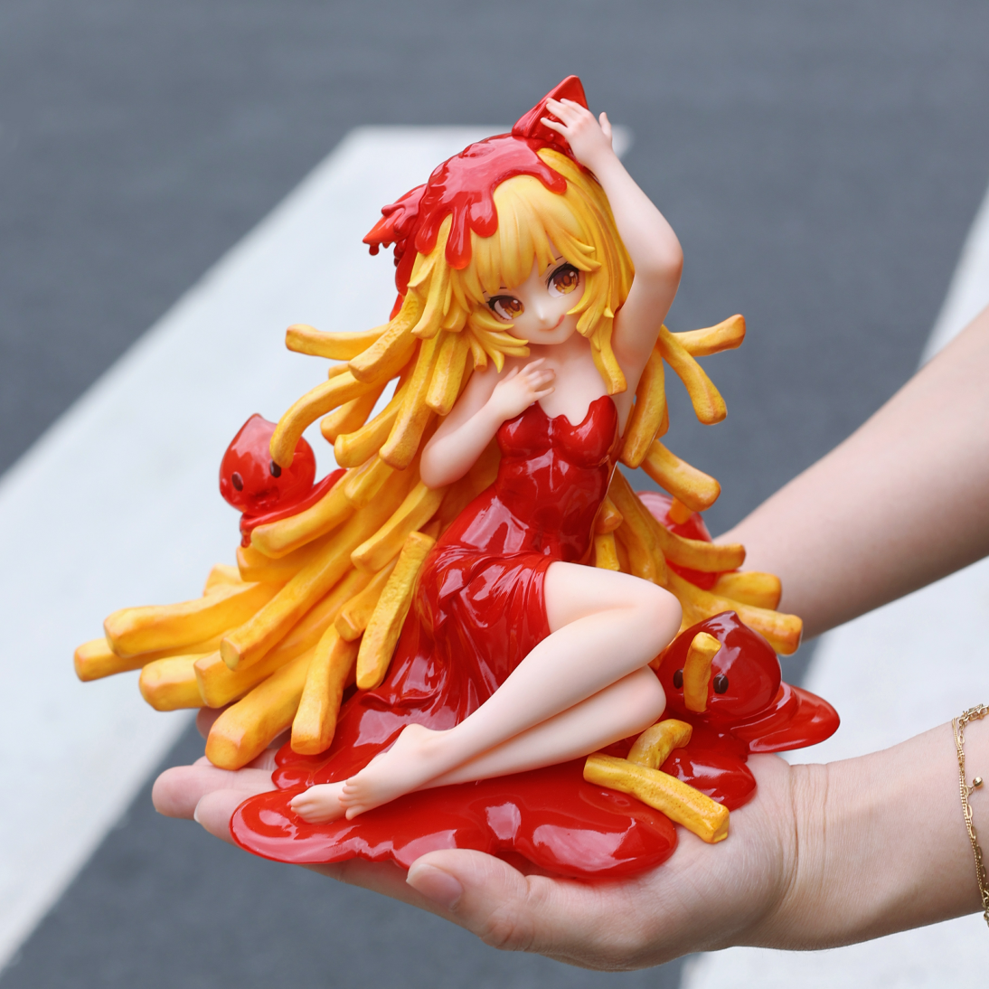 【Sold out】Sleeping Beauty-Fries Fairies-Classic Ketchup and Wasabi-Other series-WeArtDoing Studio