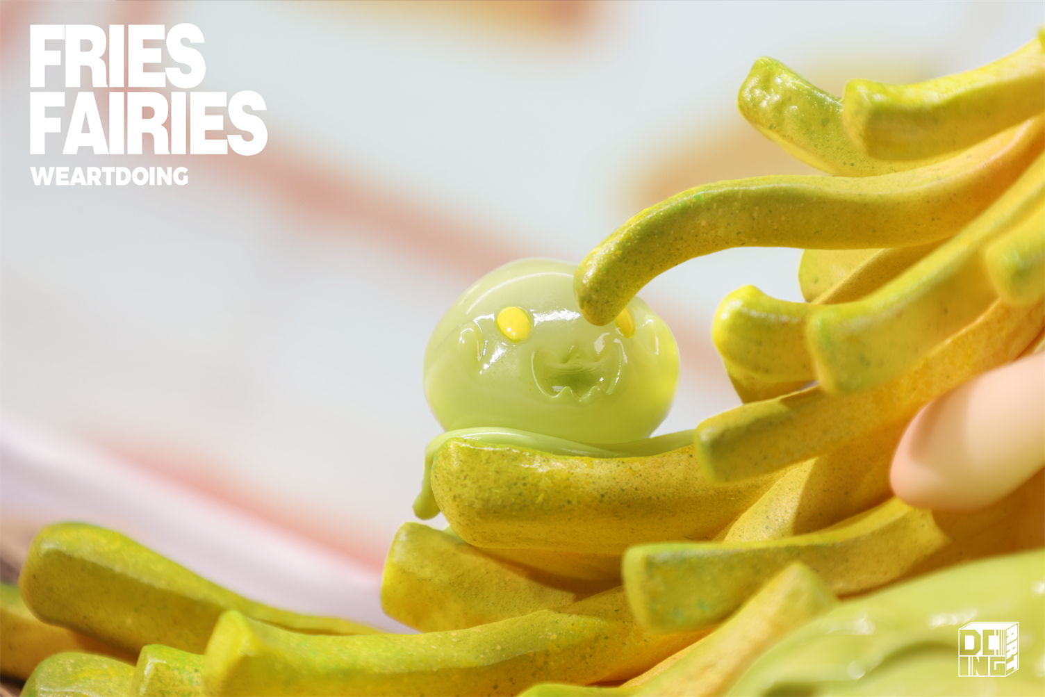 【Sold out】Sleeping Beauty-Fries Fairies-Classic Ketchup and Wasabi-Other series-WeArtDoing Studio