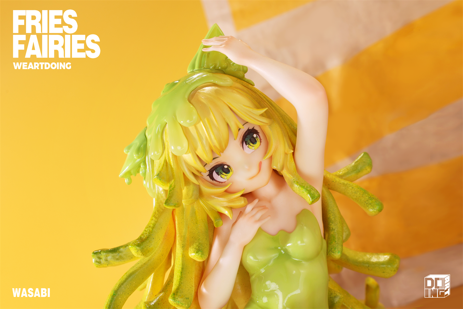 【Sold out】Sleeping Beauty-Fries Fairies-Classic Ketchup and Wasabi-Other series-WeArtDoing Studio