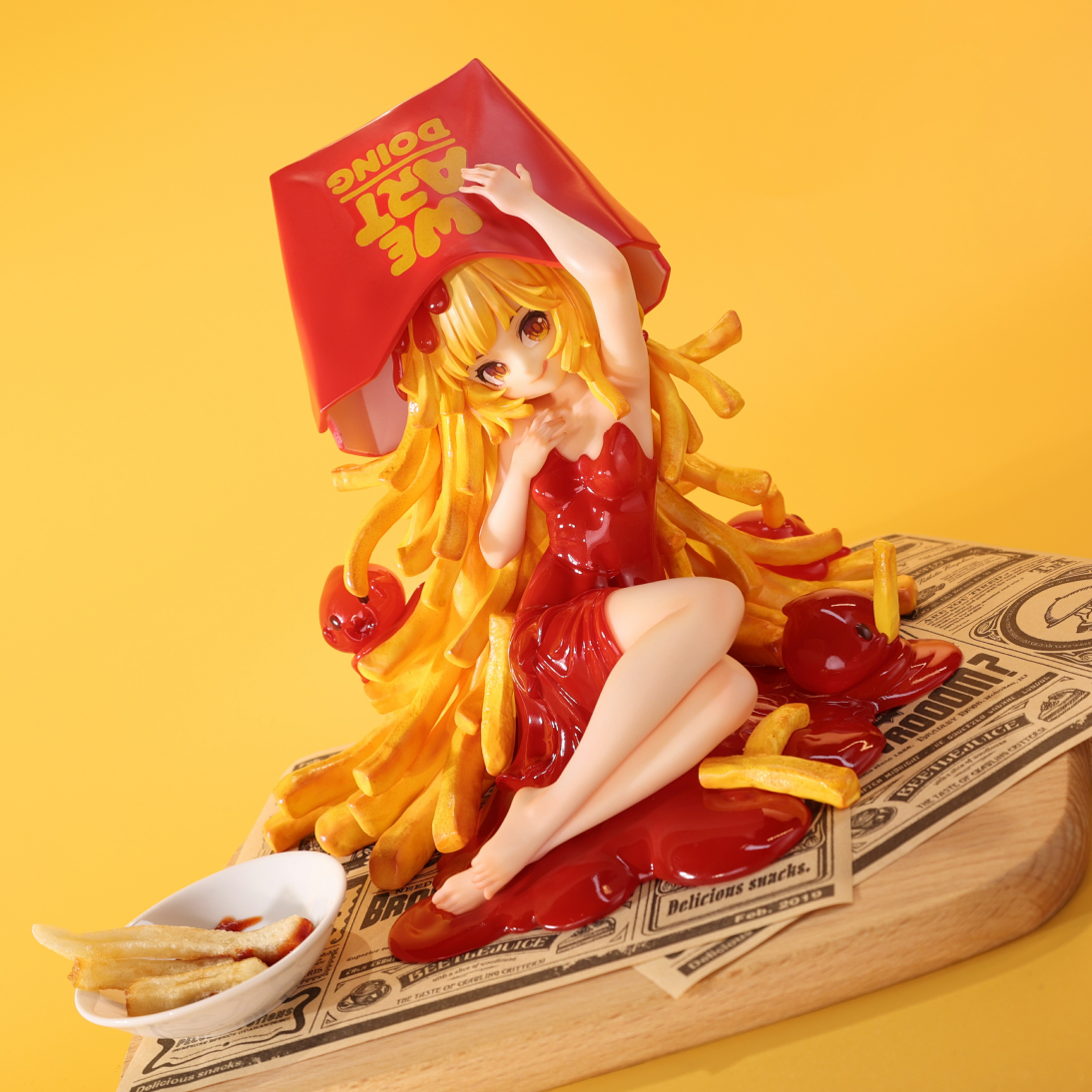 【Sold out】Sleeping Beauty-Fries Fairies-Classic Ketchup and Wasabi-Other series-WeArtDoing Studio