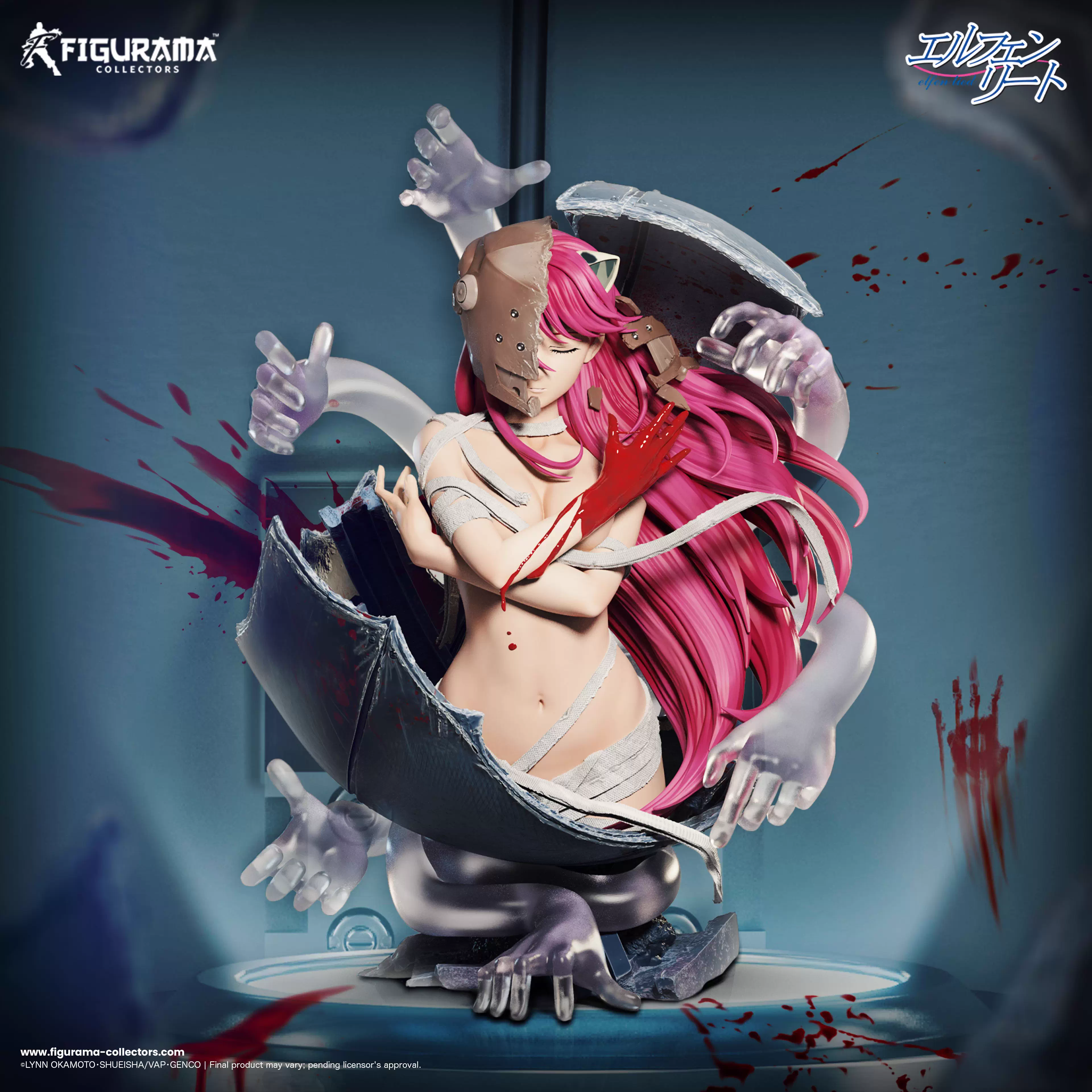 【Pre-sale】1/4 Scale Bust of Lucy-Elfen Lied-Figurama Studio