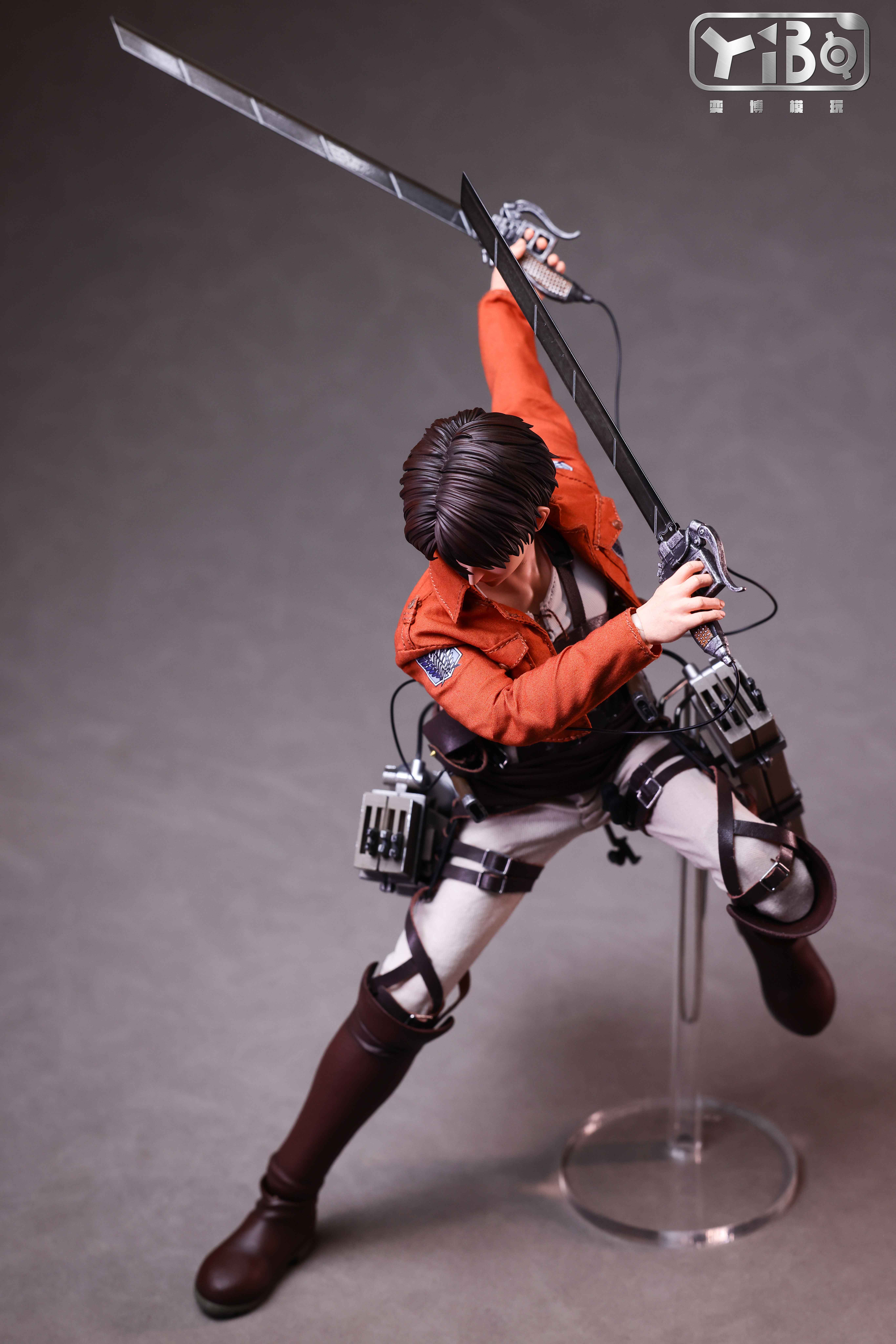 【Pre-sale Closed】1/6 Scale Levi and Eren-Attack on Titan-YIBO TOYS Studio