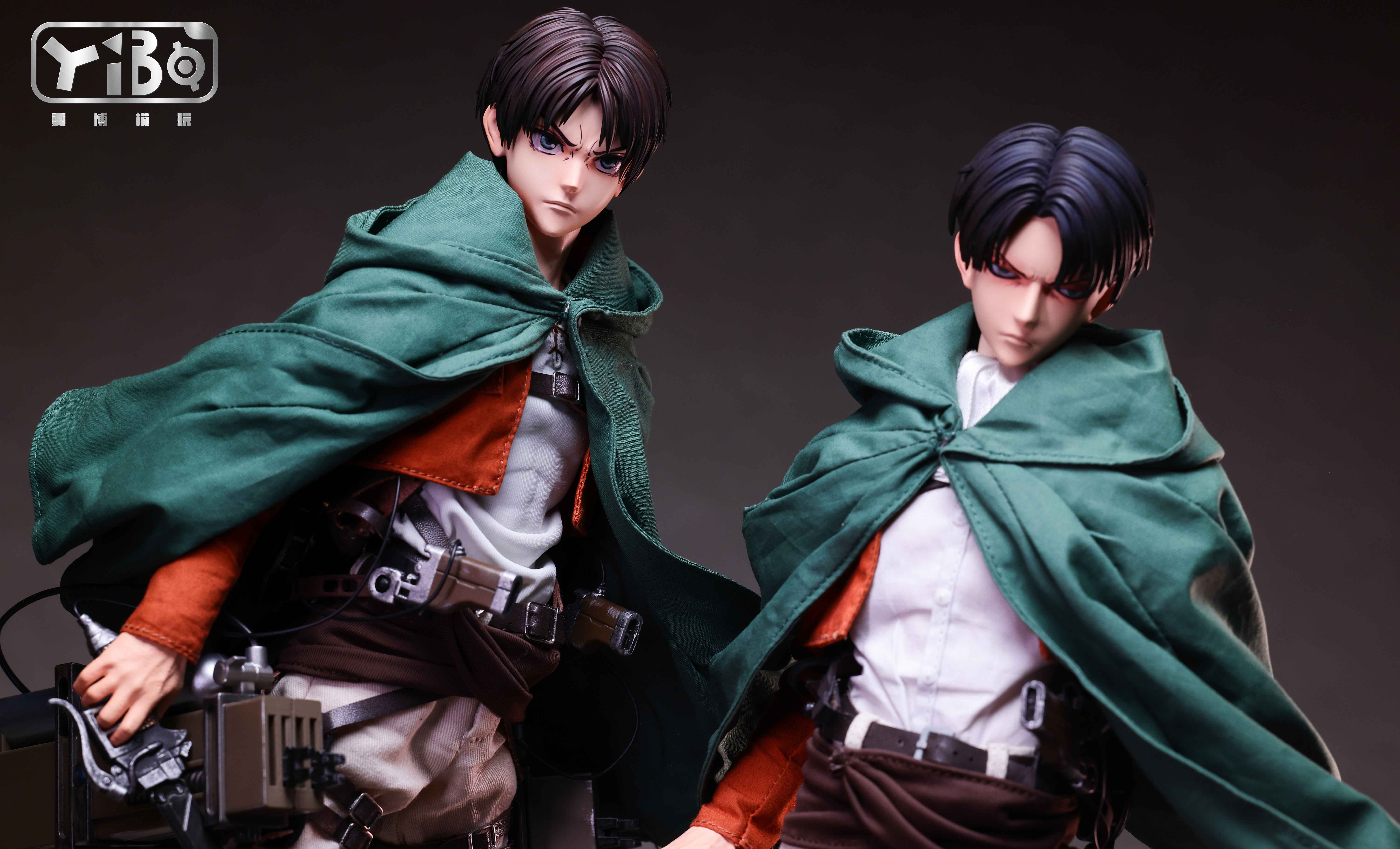 【Pre-sale Closed】1/6 Scale Levi and Eren-Attack on Titan-YIBO TOYS Studio