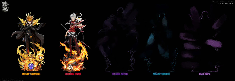 【Pre-sale】1/6 Scale Gokudera Hayato with LED-HITMAN REBORN!-Floating light Studio