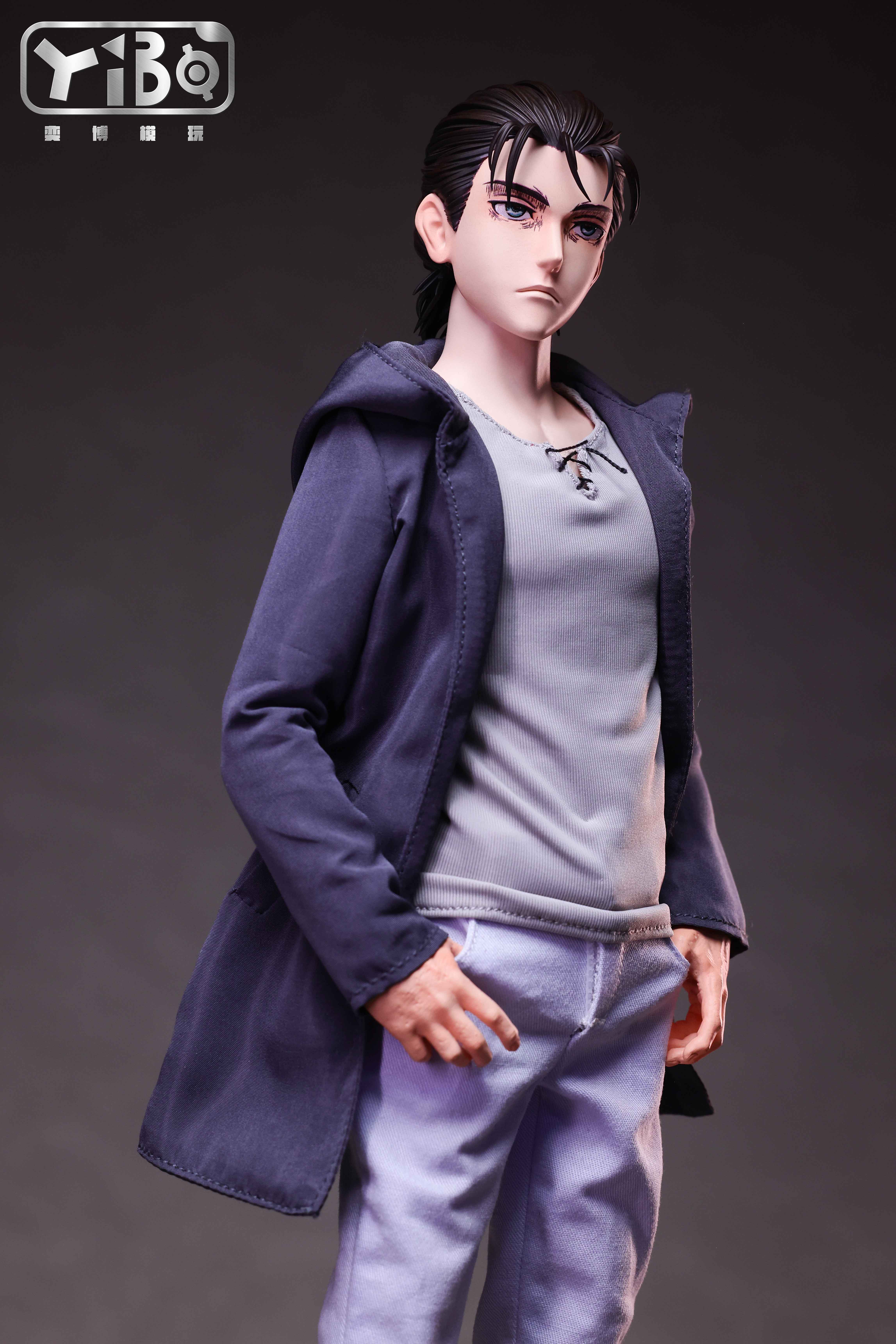 【Pre-sale Closed】1/6 Scale Levi and Eren-Attack on Titan-YIBO TOYS Studio