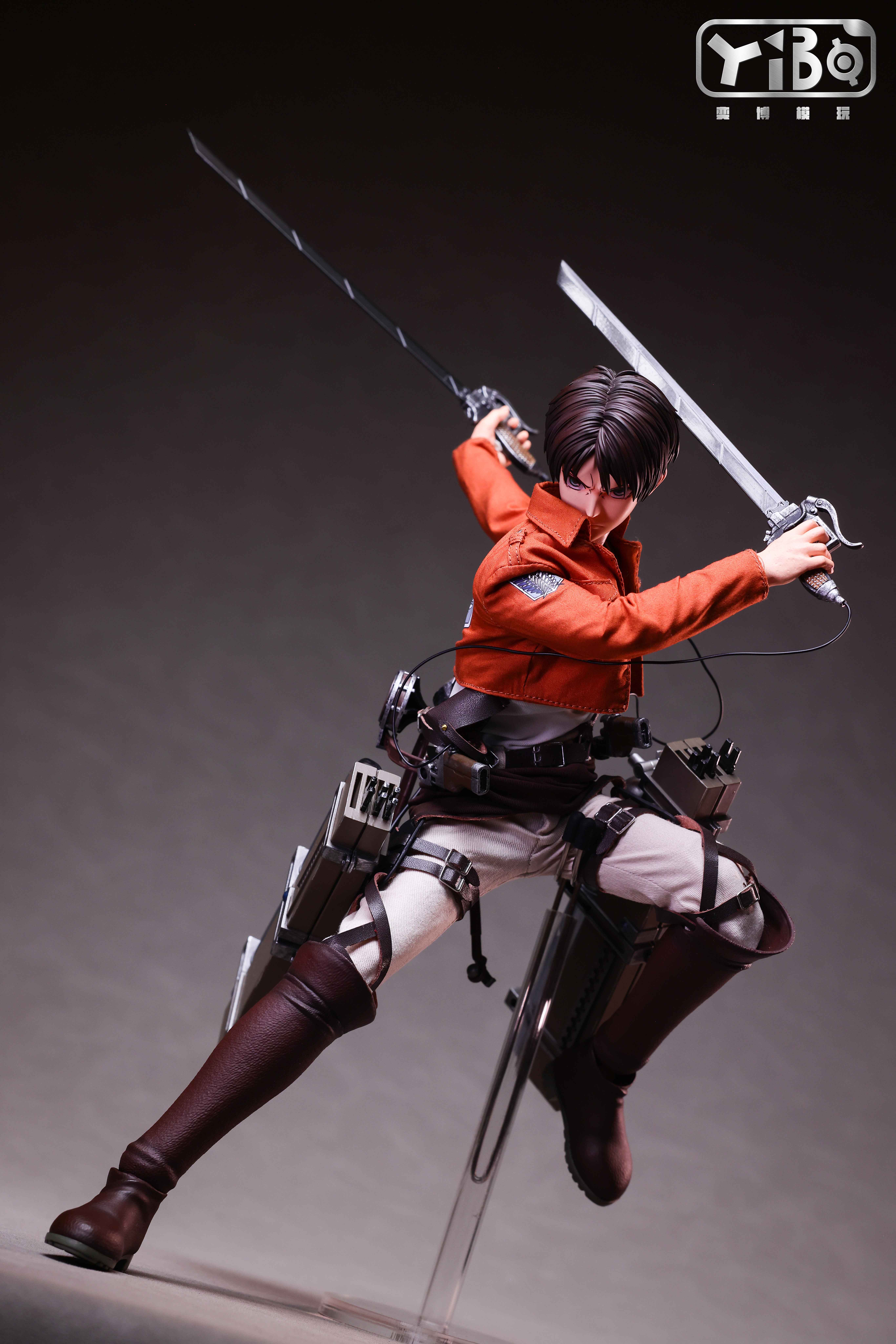 【Pre-sale Closed】1/6 Scale Levi and Eren-Attack on Titan-YIBO TOYS Studio