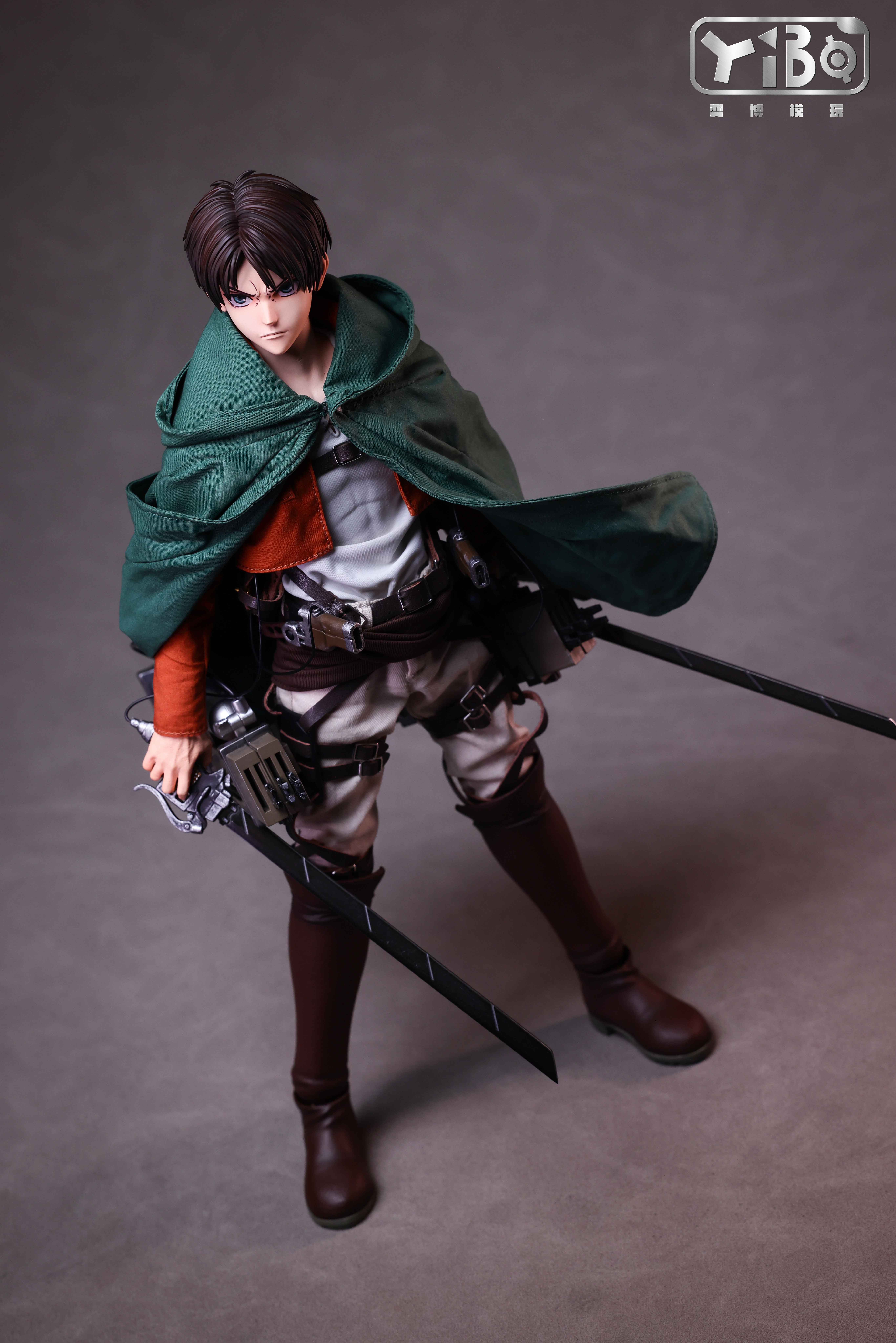 【Pre-sale Closed】1/6 Scale Levi and Eren-Attack on Titan-YIBO TOYS Studio