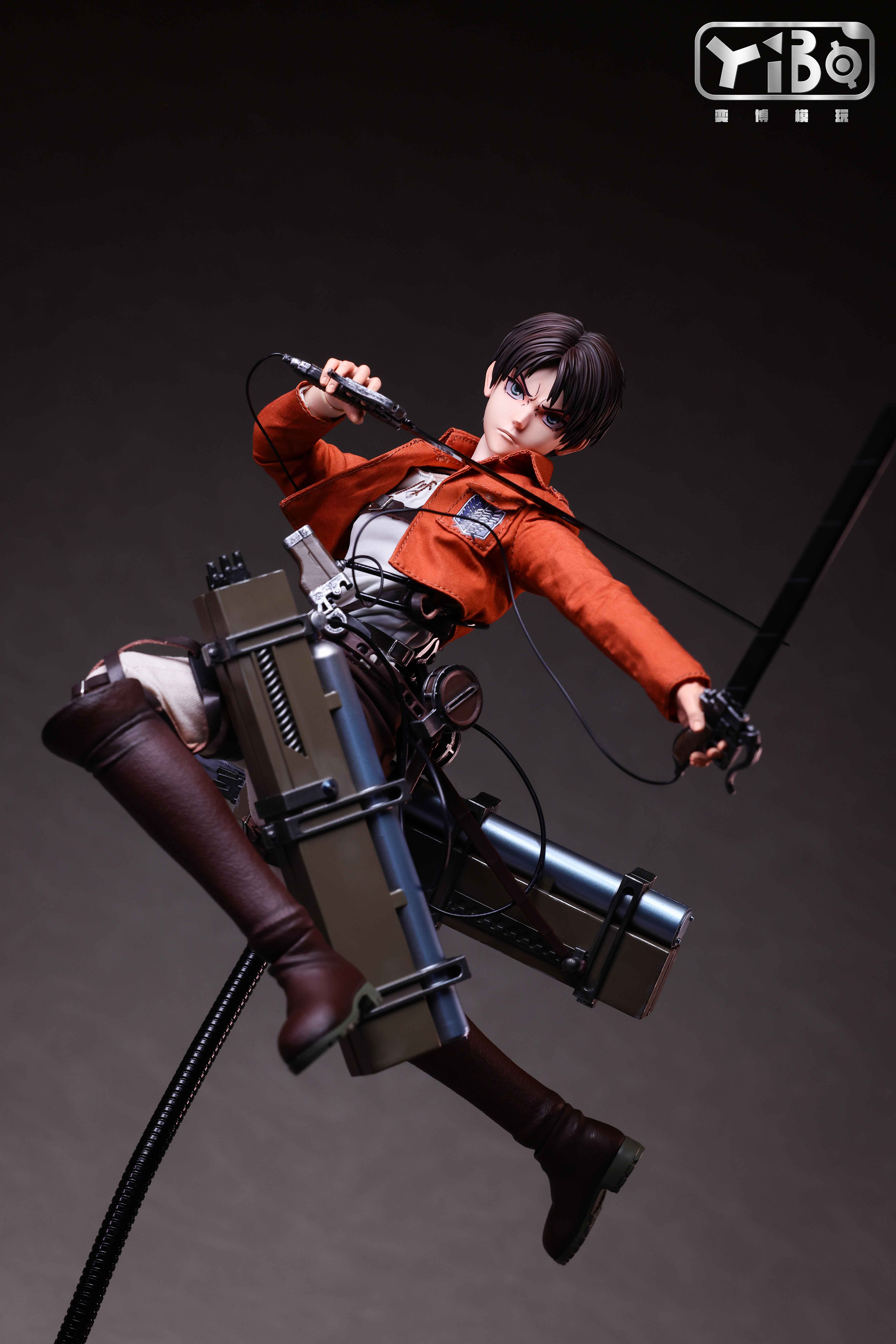 【Pre-sale Closed】1/6 Scale Levi and Eren-Attack on Titan-YIBO TOYS Studio