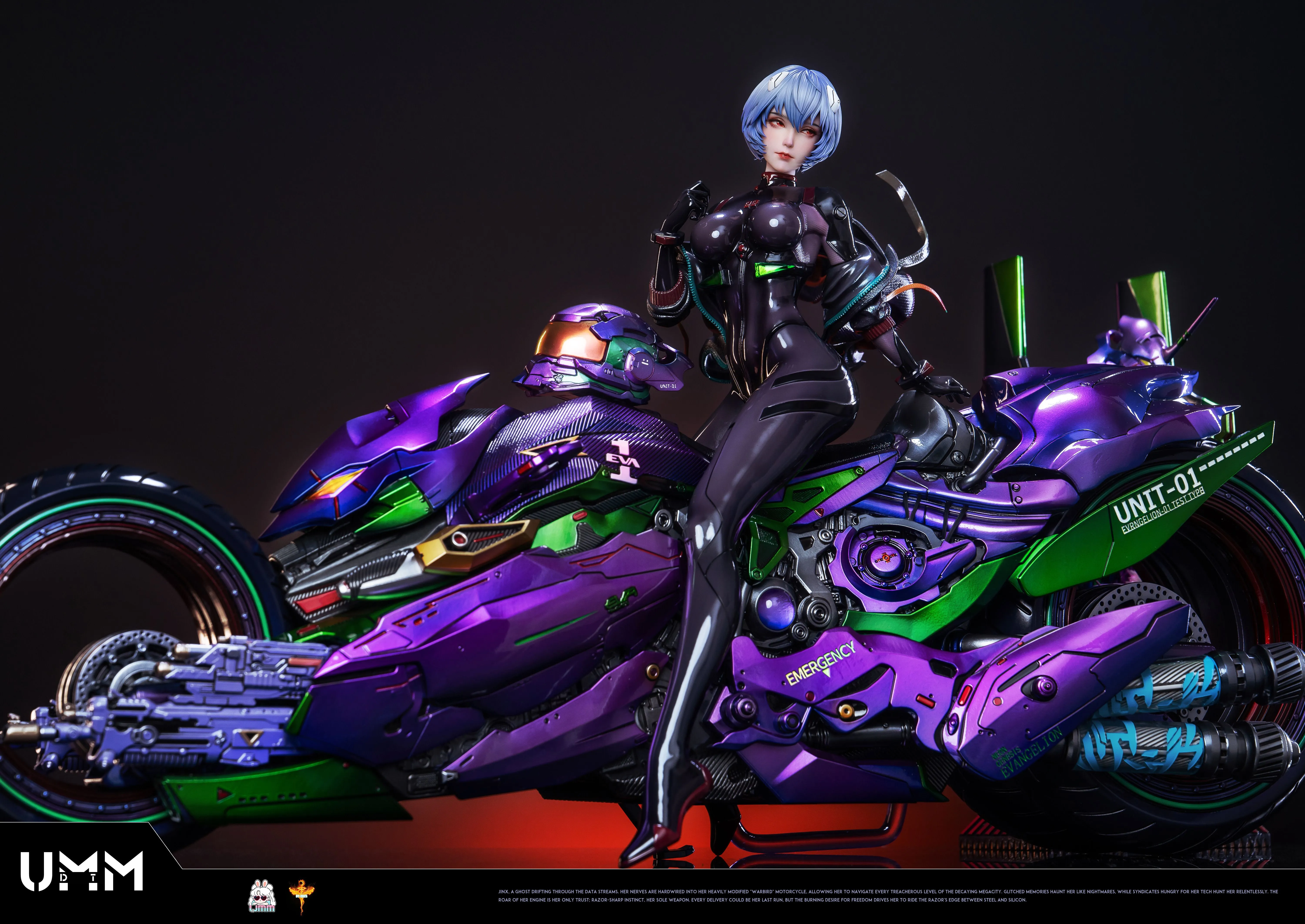 【Pre-sale】Motorcycle Girl Ayanami Rei-EVA-DT Studio