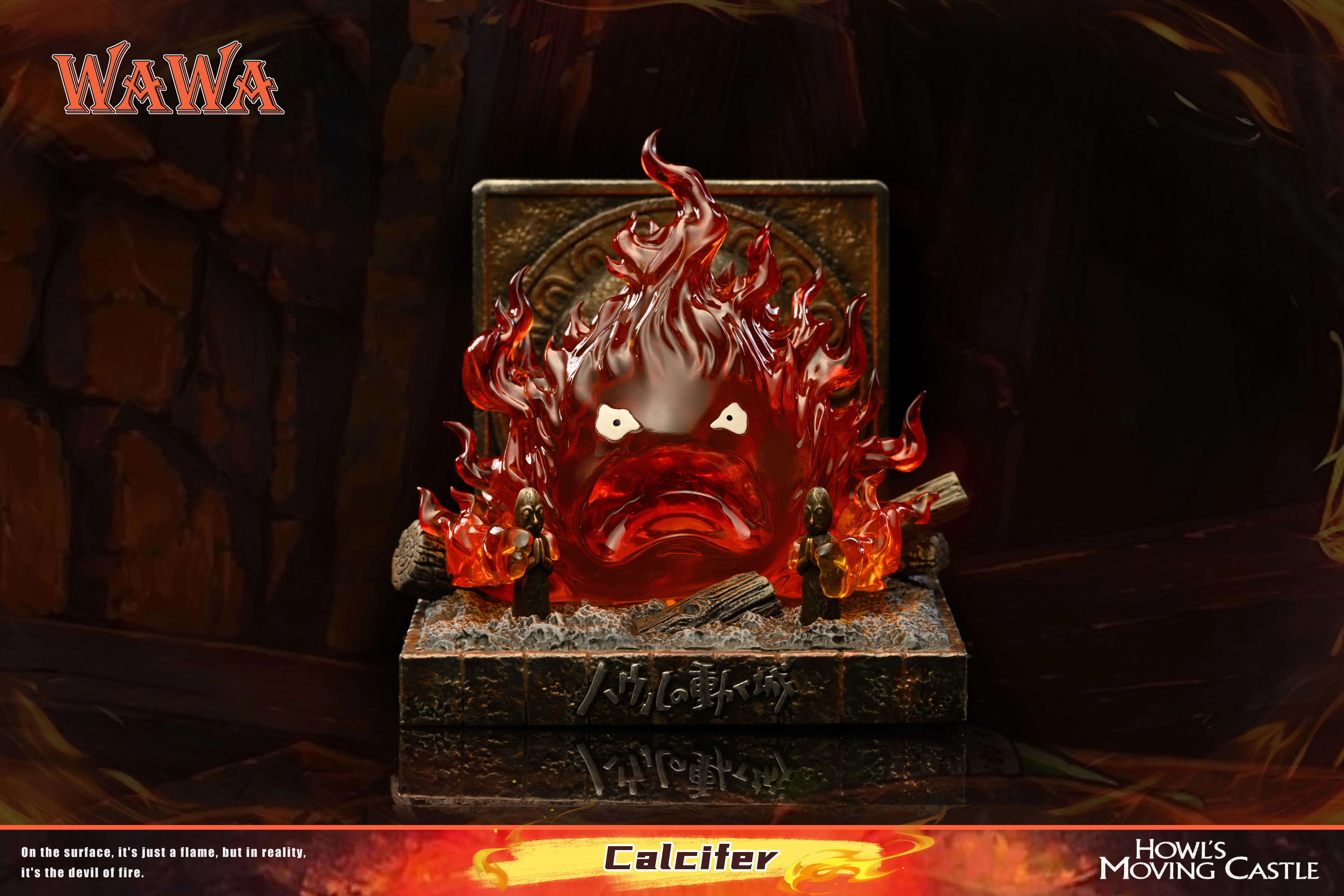 【Pre-sale】Angry Calcifer-Studio Ghibli-WAWA Studio