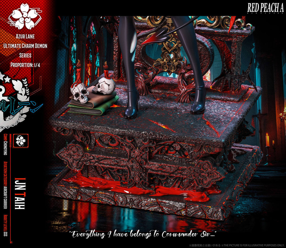 【Pre-sale】1/4 Scale CHARM DEMON IJN Taiho-Azure lane-Red Peach A Studio