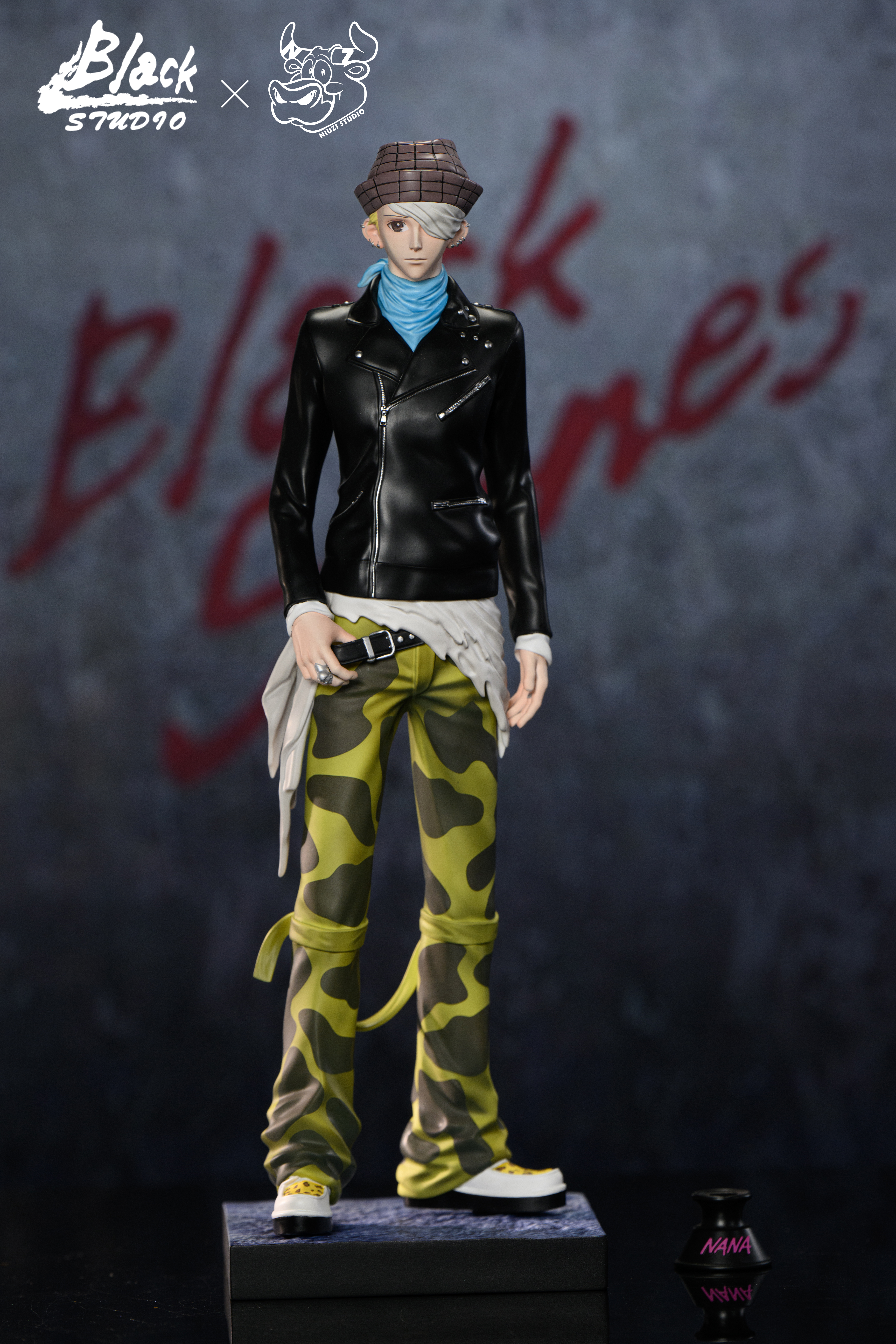 【Sold out】BLACK Stone Band Takagi Yasushi, Terashima Nobuo and Okazaki Shinnichi-Nana-BLACK*NIUZI Studios