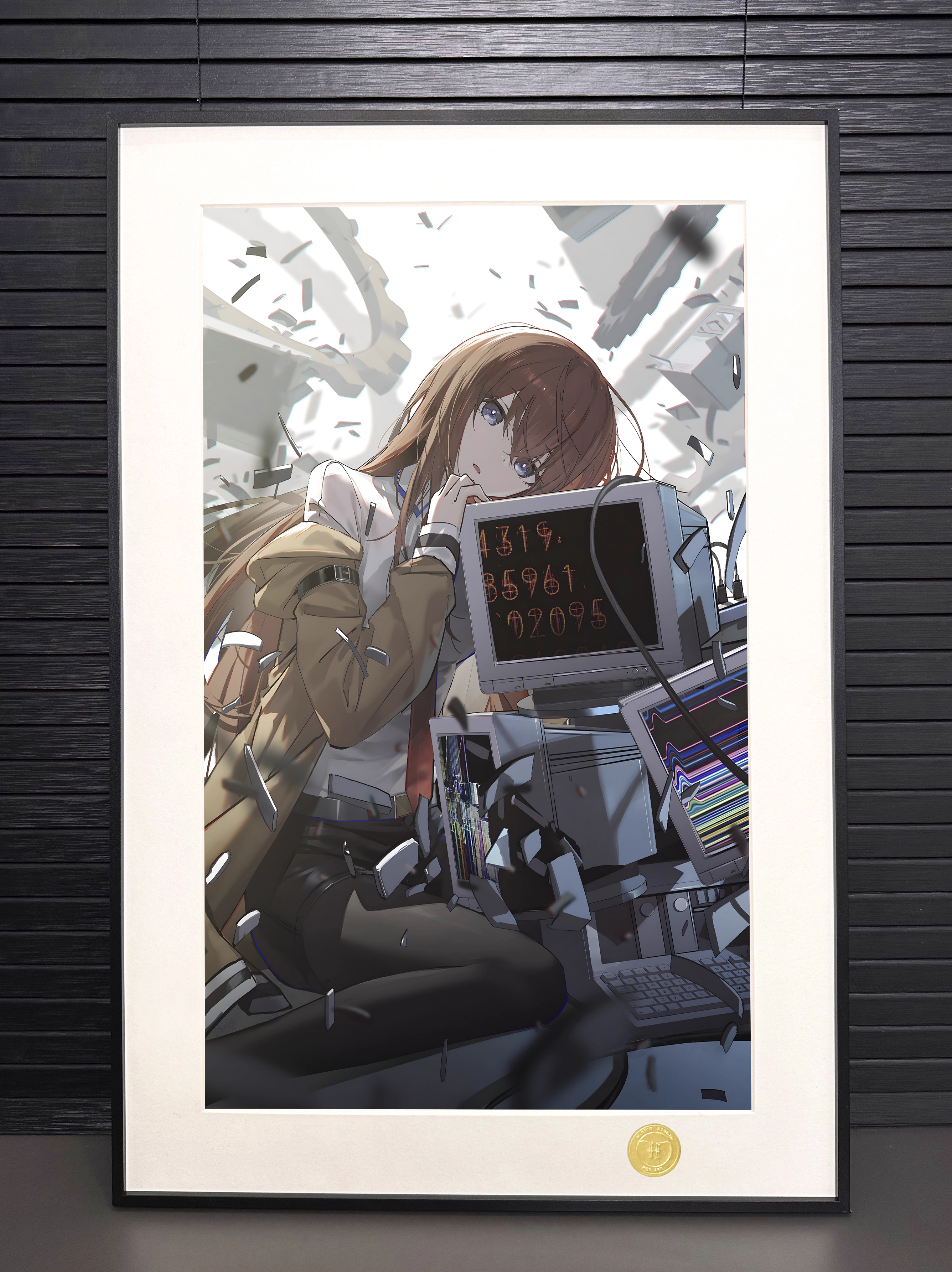 【Pre-sale】Decorative Painting of Makise Kurisu-Steins;Gate-H2 Studio