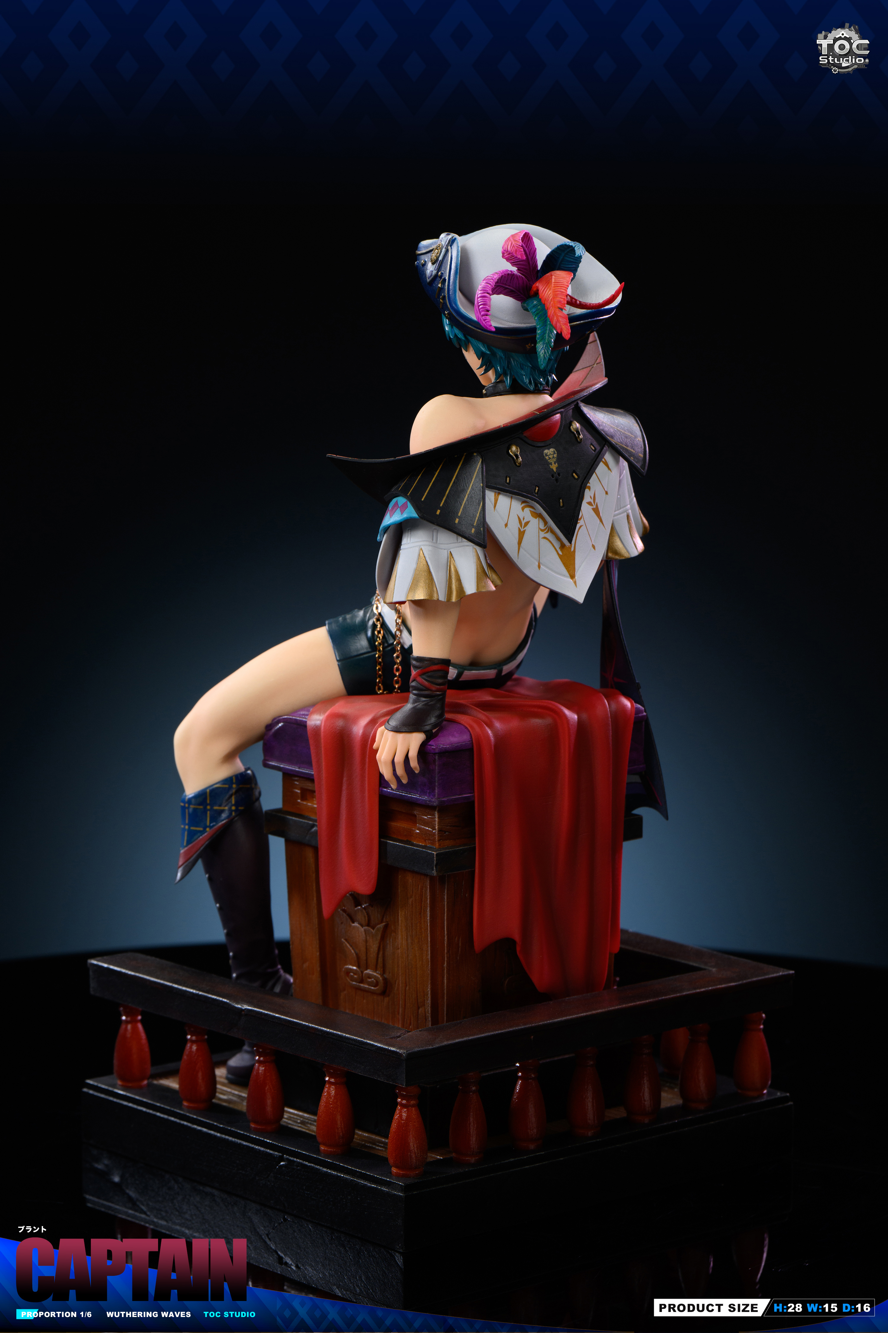 【Pre-sale Closed】1/6 Scale Captain Brant-Wuthering Waves-TOC Studio