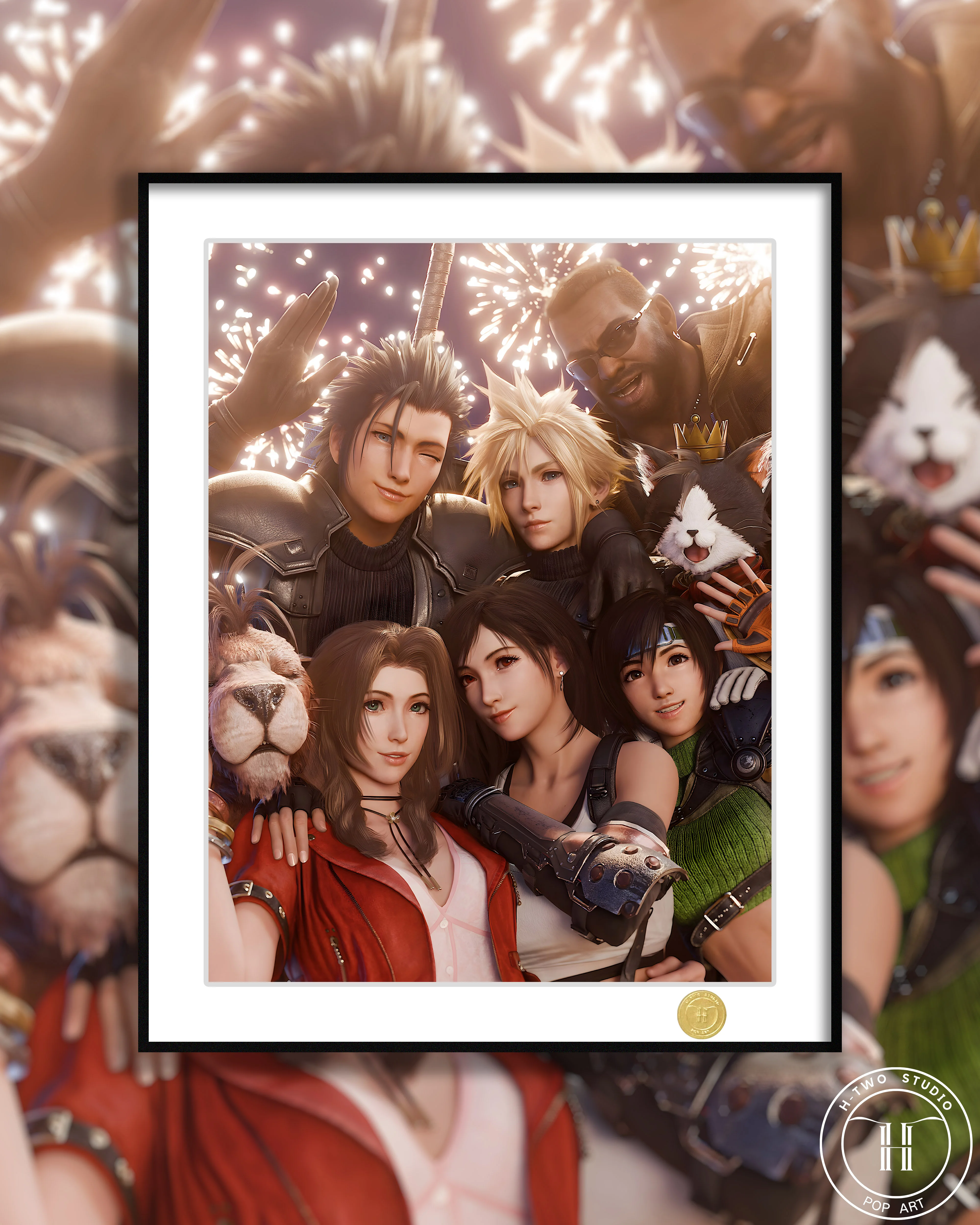 【Pre-sale】Decorative Painting of Final Fntasy-H2 Studio