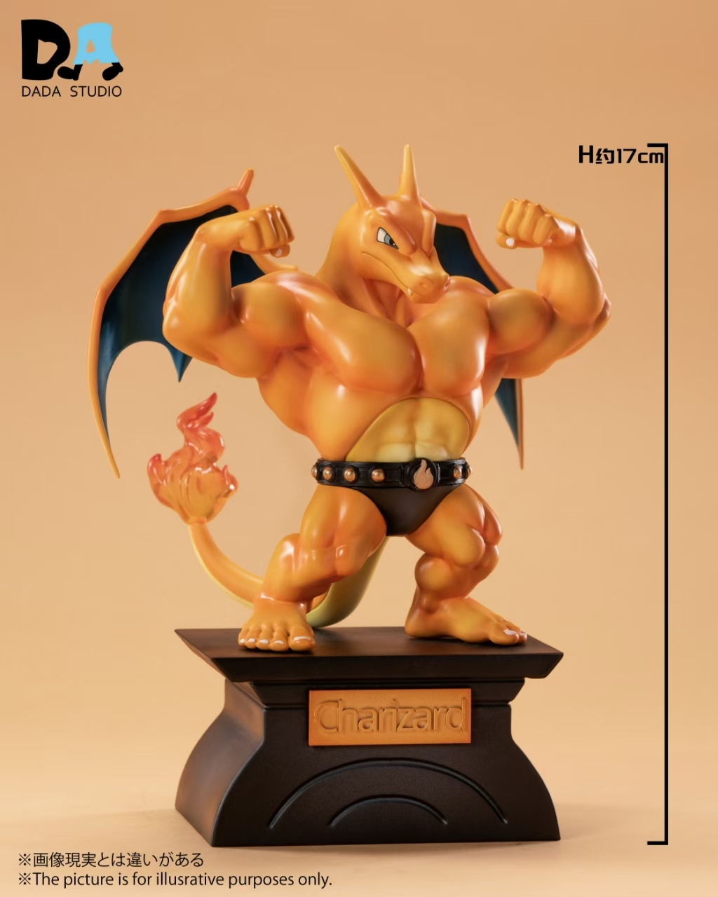 【Pre-sale】Muscle Stone Statue Charizard-Pokemon-DA Studio
