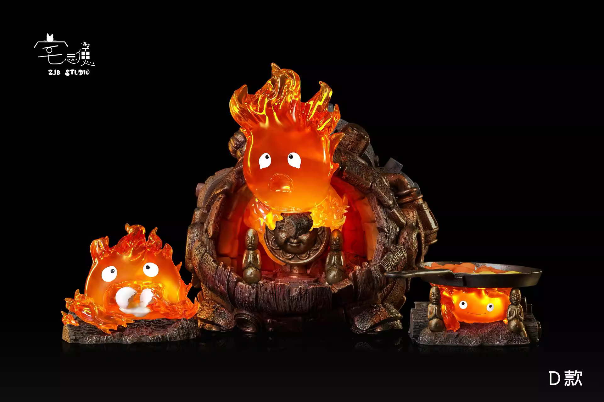 【Pre-sale】Calcifer-Studio Ghibli-ZJB Studio