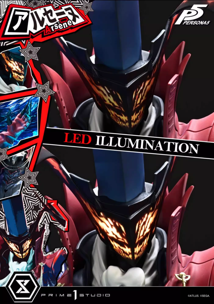 【Pre-sale】1/4 Scale Arsène with LED-Persona 5-Prime 1 Studio