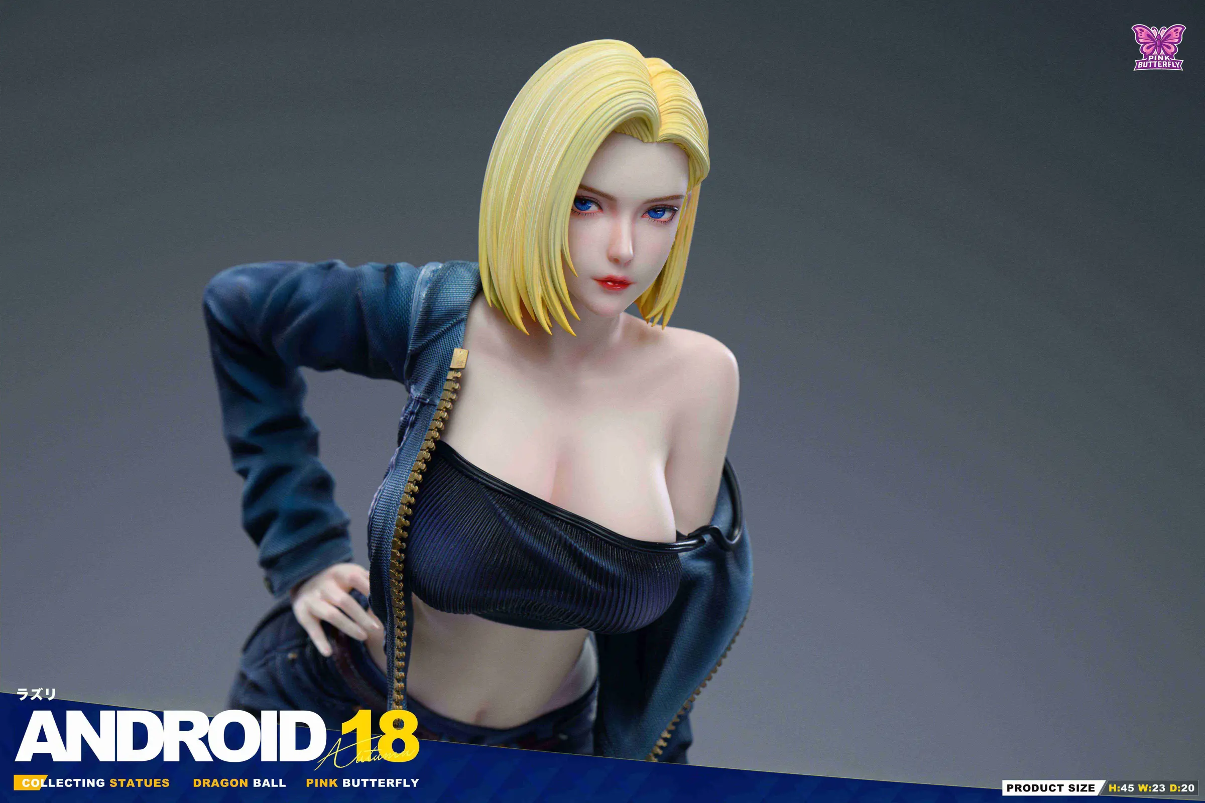 【Pre-sale】1/4 Scale Android 18-Pink Butterfly Studio