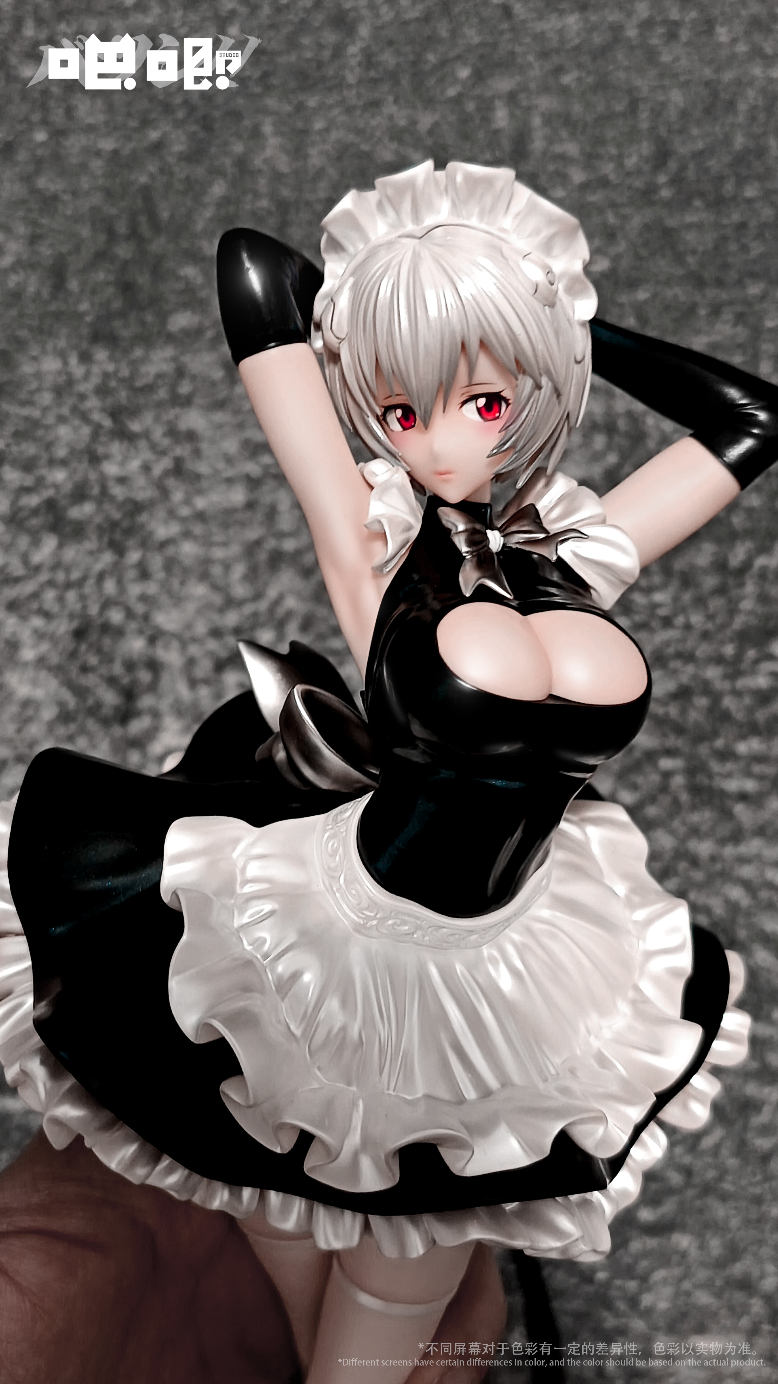 上重复无单下架【Pre-sale】1/6 Scale Melody Maid Series NO.2 Maid Ayanami-EVA-BaJi Studio