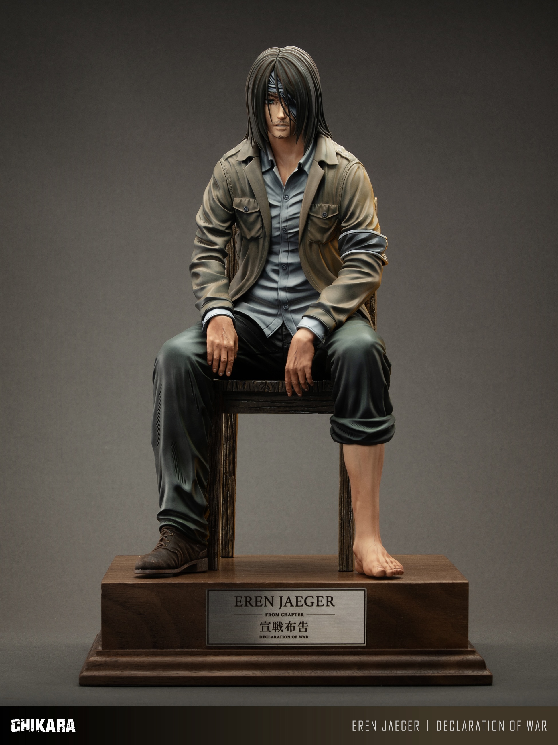 【Pre-sale】1/6 and 1/4 Scale Eren-Attack on Titan-CHIKARA Studio