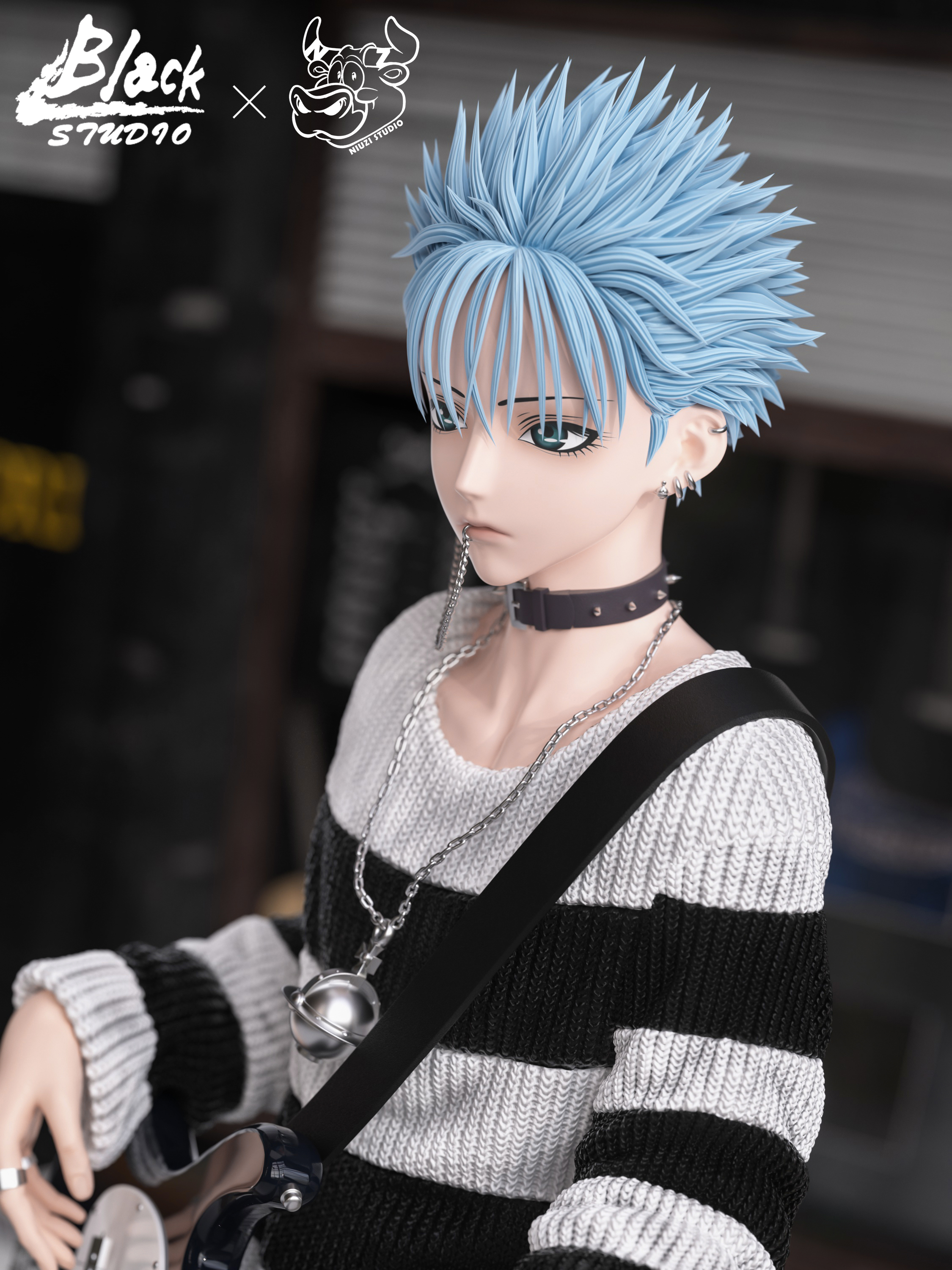 【Sold out】1/6 Scale Okazaki Shinichi 2.0-Nana-BLACK and NIUZI Studio