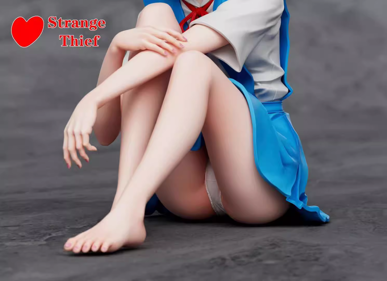 【Pre-sale】1/6 Scale School Uniform Asuka and Ayanami Rei-EVA-Strange Thief Studio