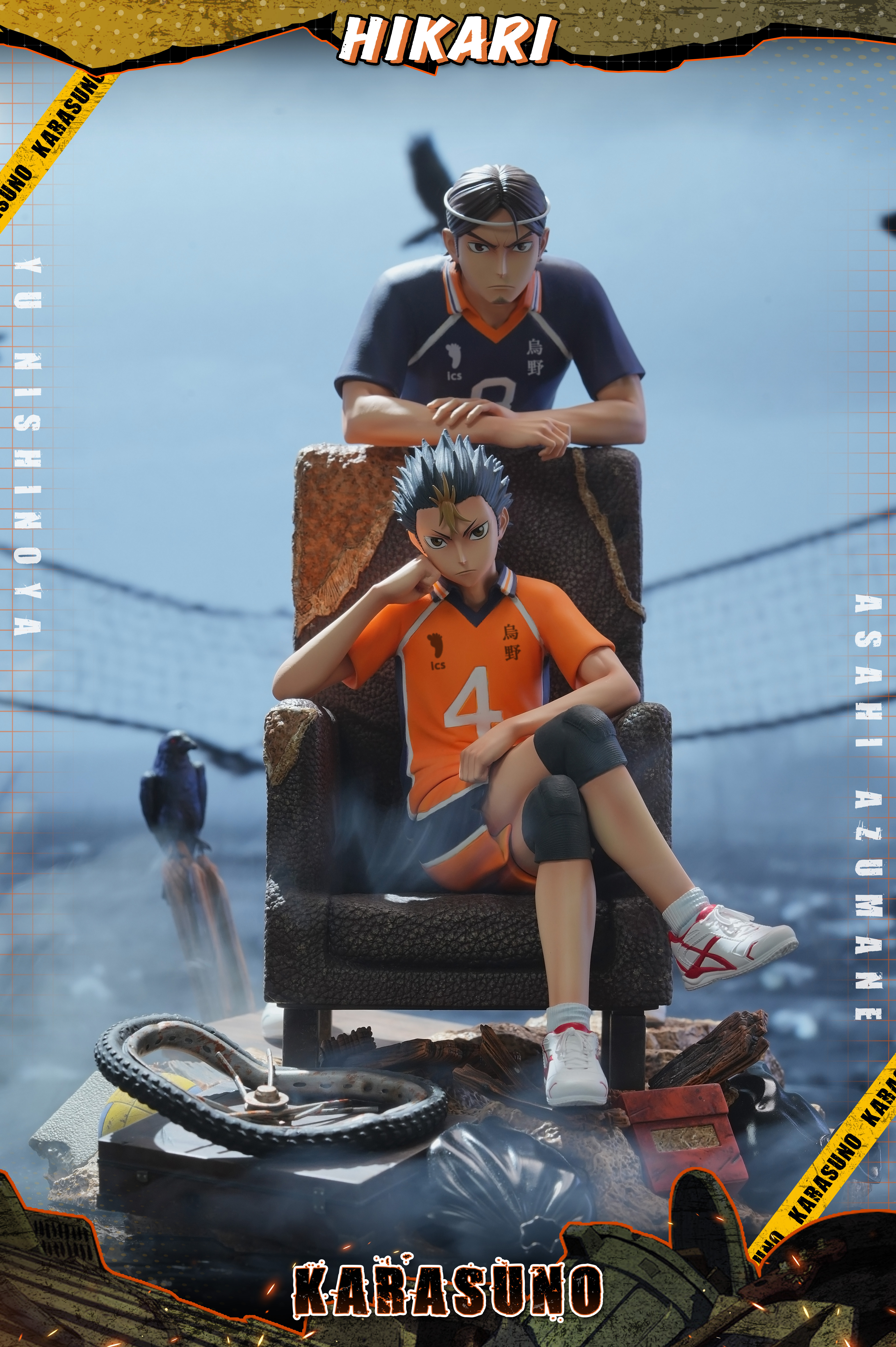 【Pre-sale】003 Yu Nishinoya and Asahi Azumane-Haikyuu!!-HIKARI Studio