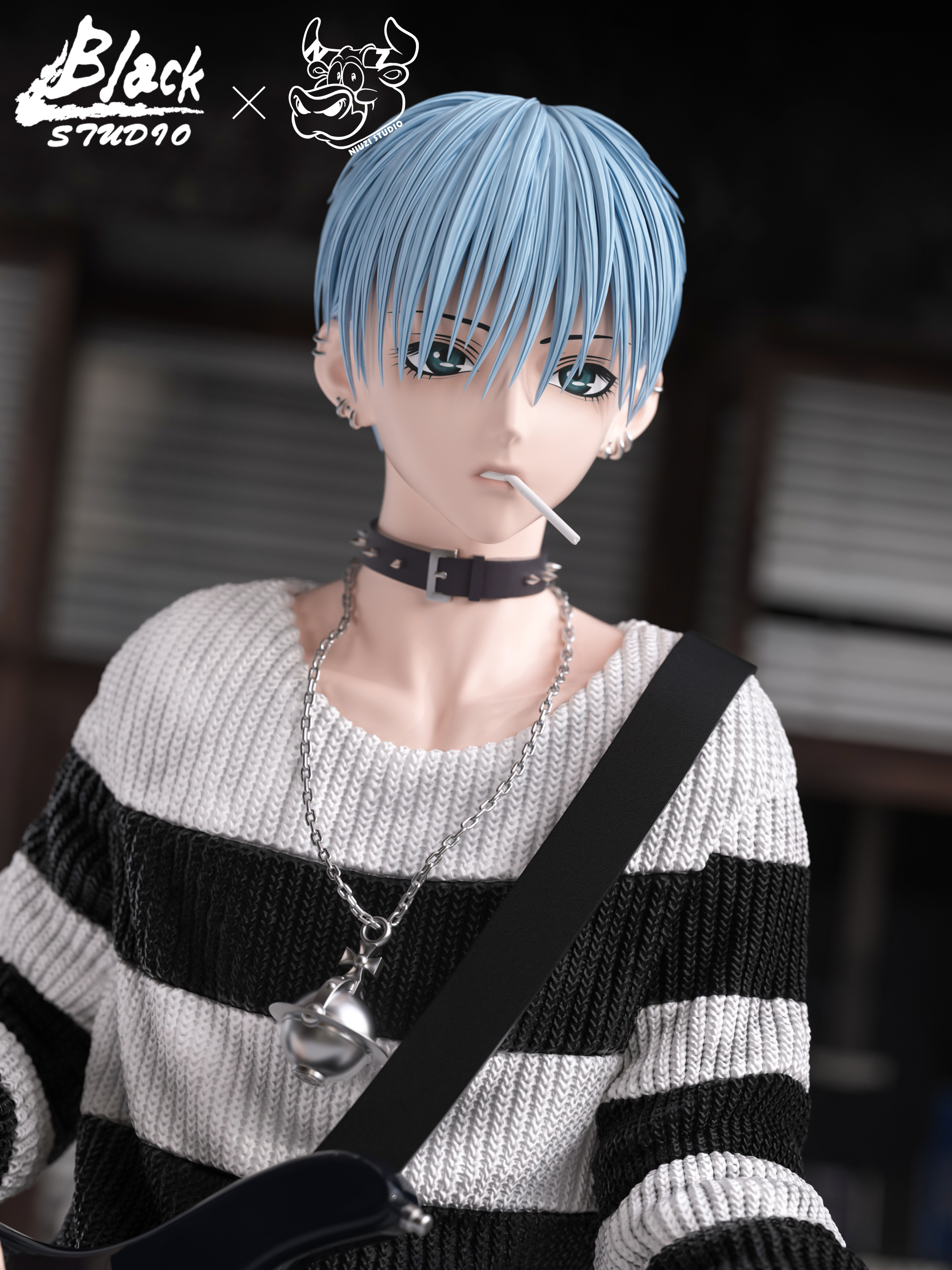 【Sold out】1/6 Scale Okazaki Shinichi 2.0-Nana-BLACK and NIUZI Studio