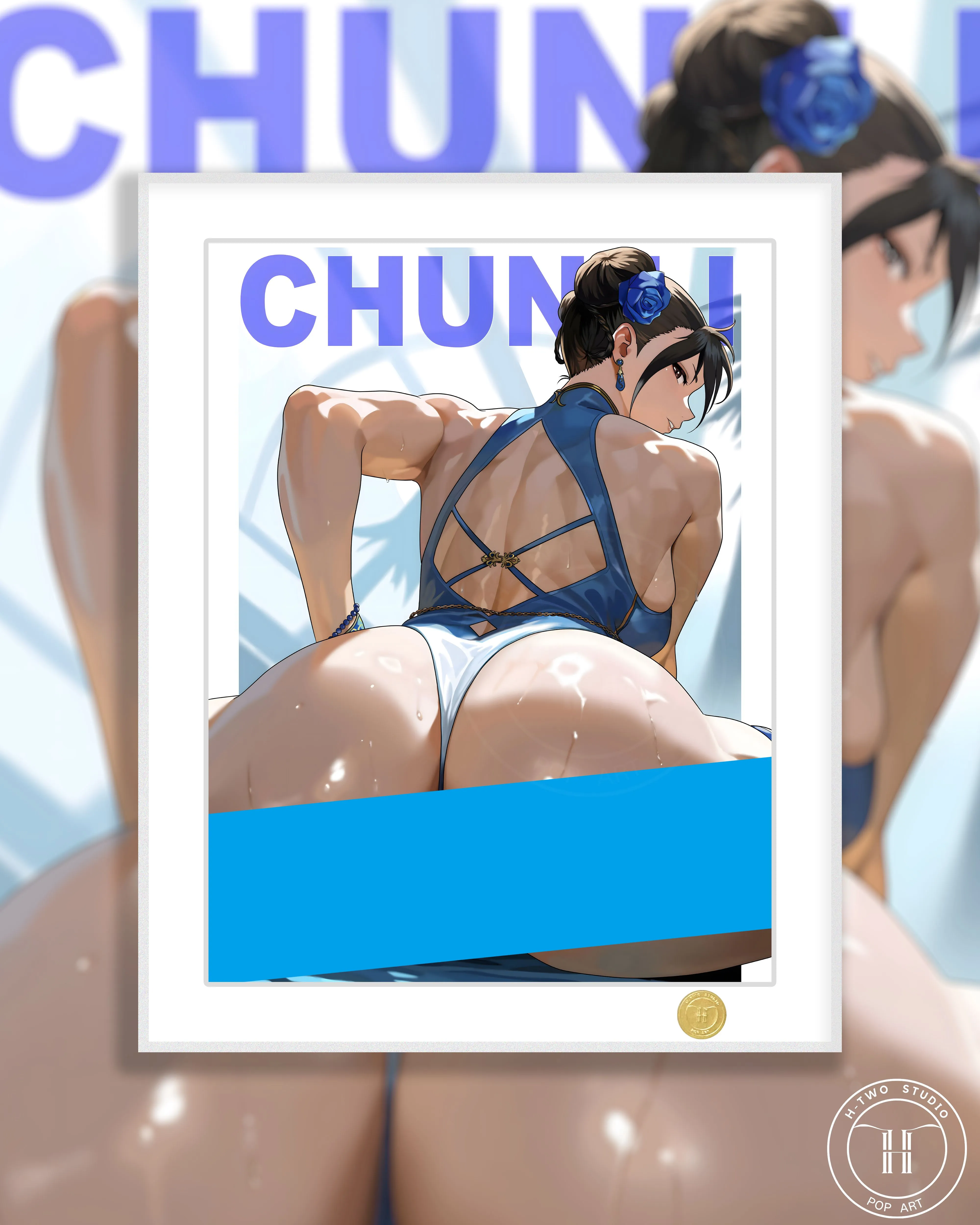 【Pre-sale】Decorative Painting of ChunLi-Street Fighter-H2 Studio