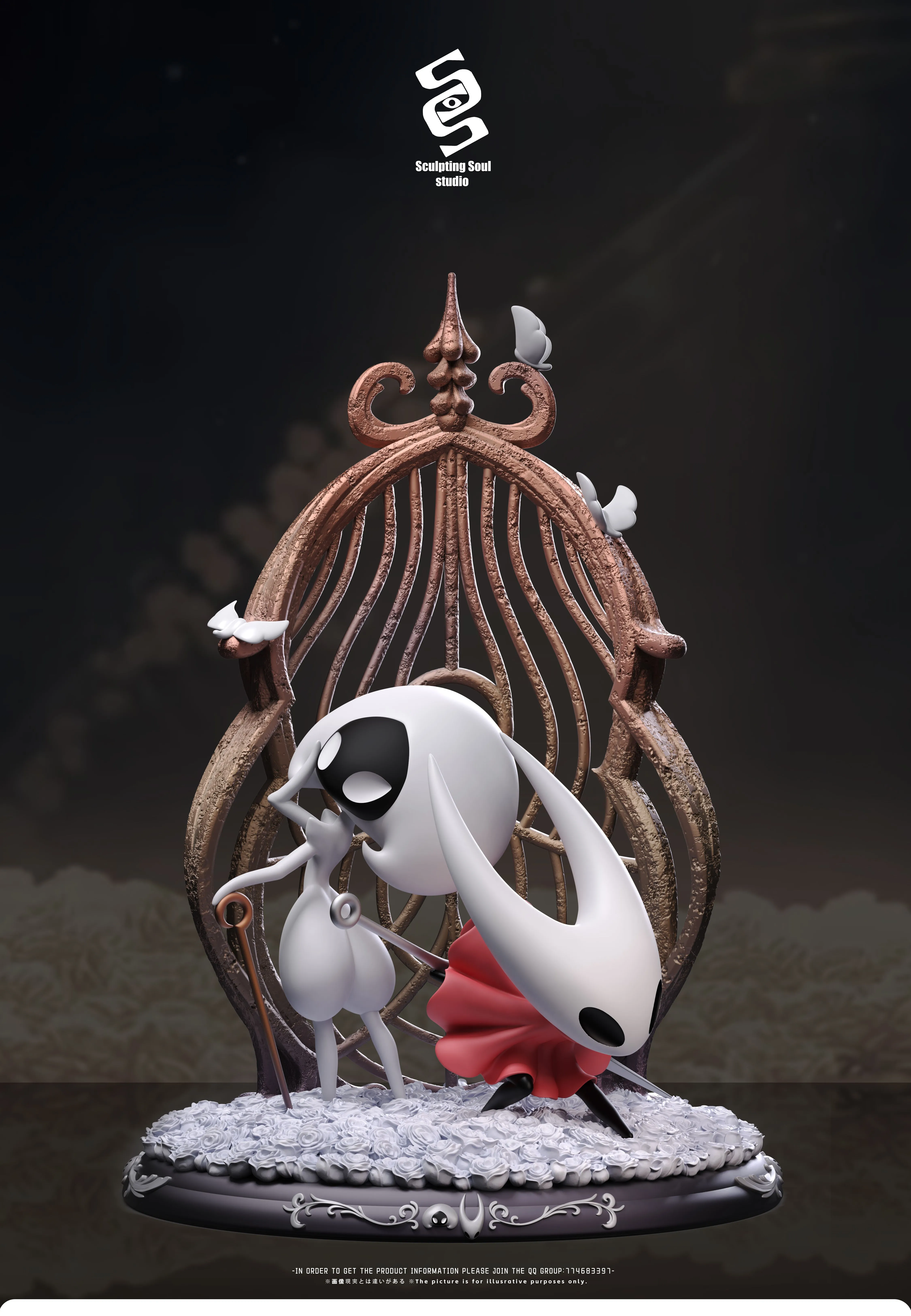【Pre-sale】Lace and Hornet-Hollow Knight-Sculpting Soul Studio