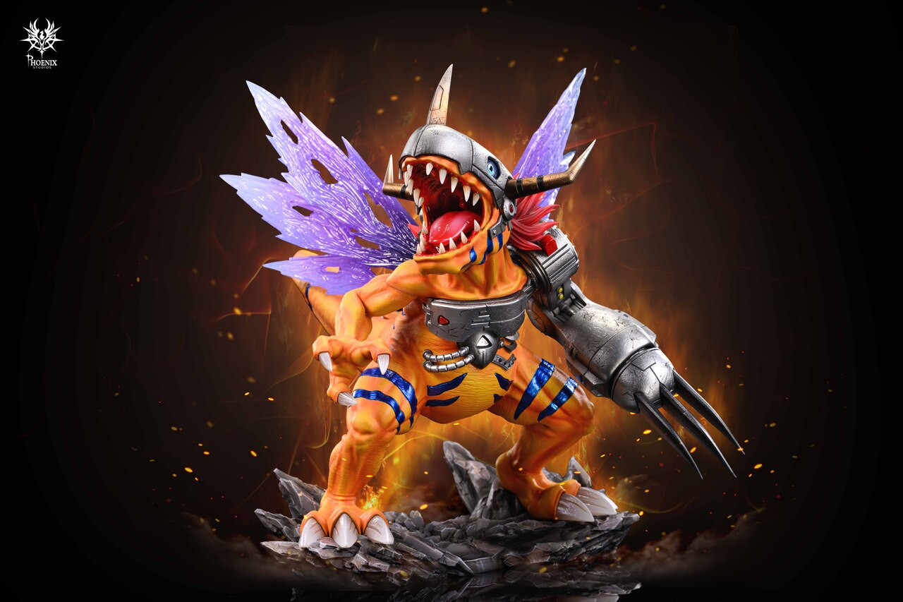 【Pre-sale】Megahouse Scale Metal Greymon-Digimon Adventure-Phoenix Studio