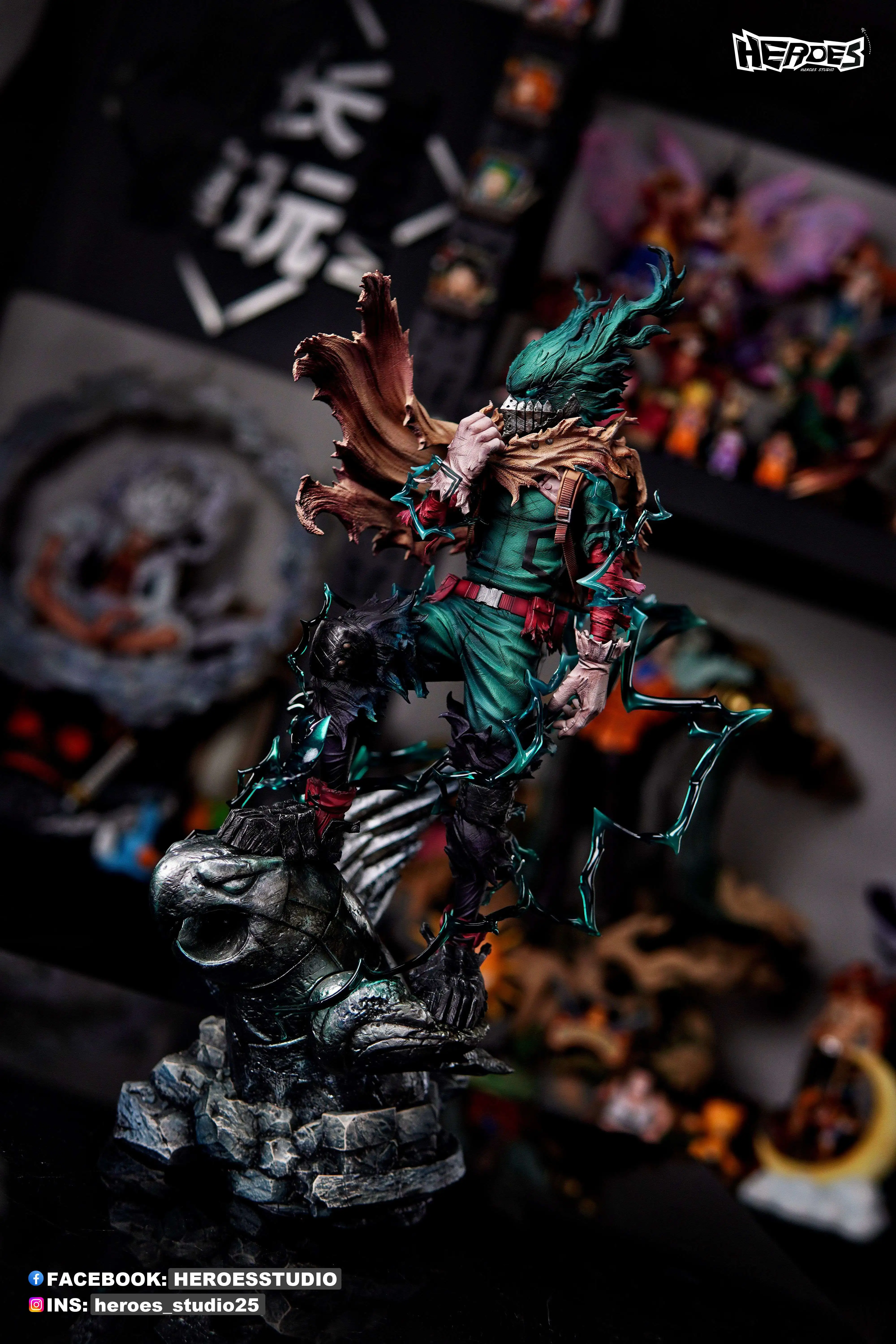 【Sold out】1/6 Scale Dark Deku-Other series-Heroes Studio