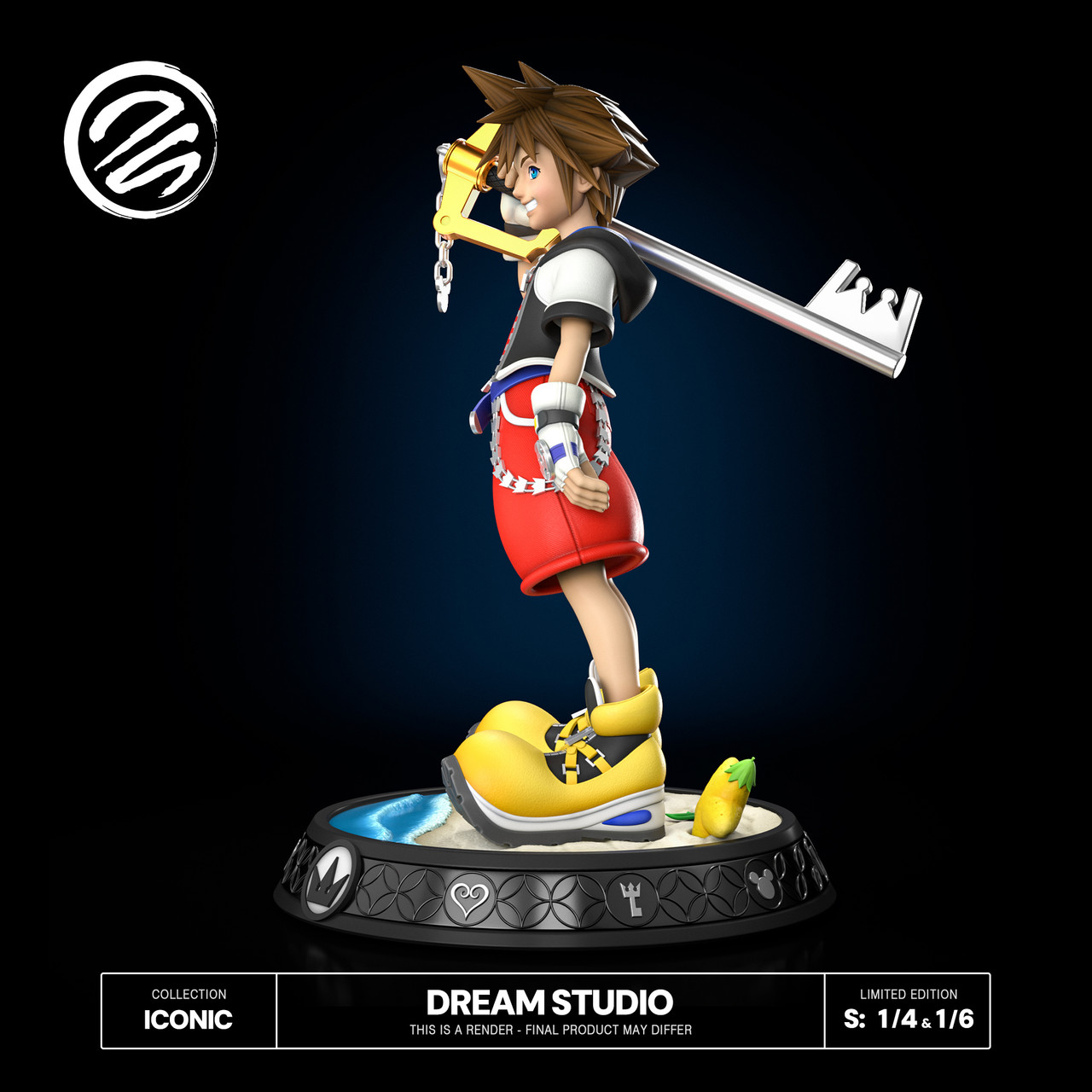 【Pre-sale】1/6 and 1/4 Scale Sora-Kingdom Hearts-Dream Studio