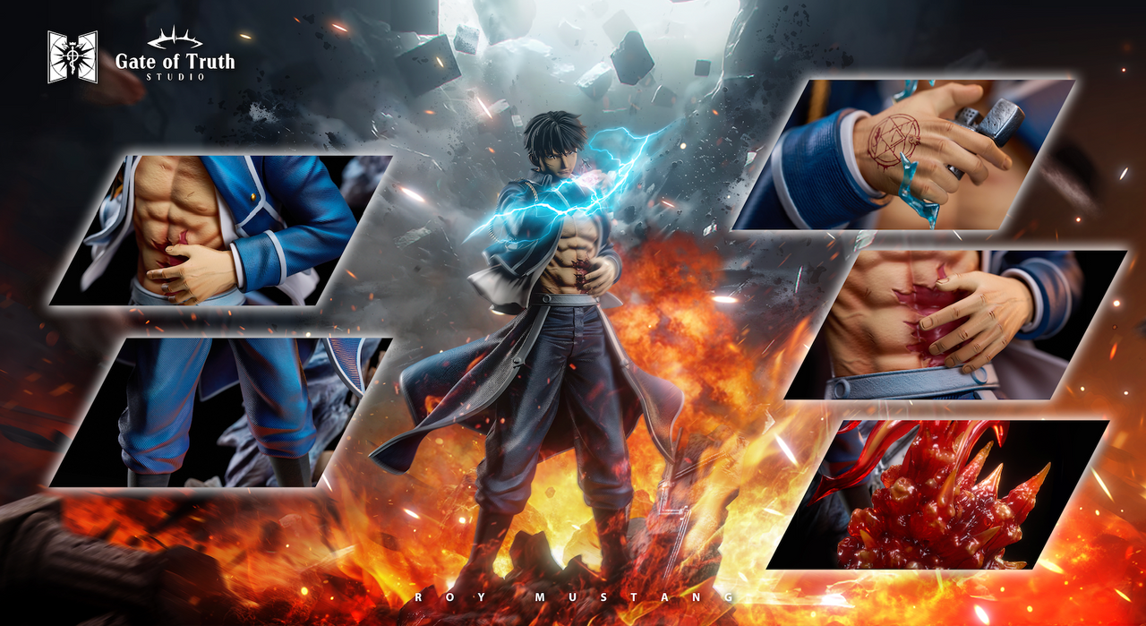 【Pre-sale】Roy Mustang-Fullmetal Alchemist-Gate of Truth Studio