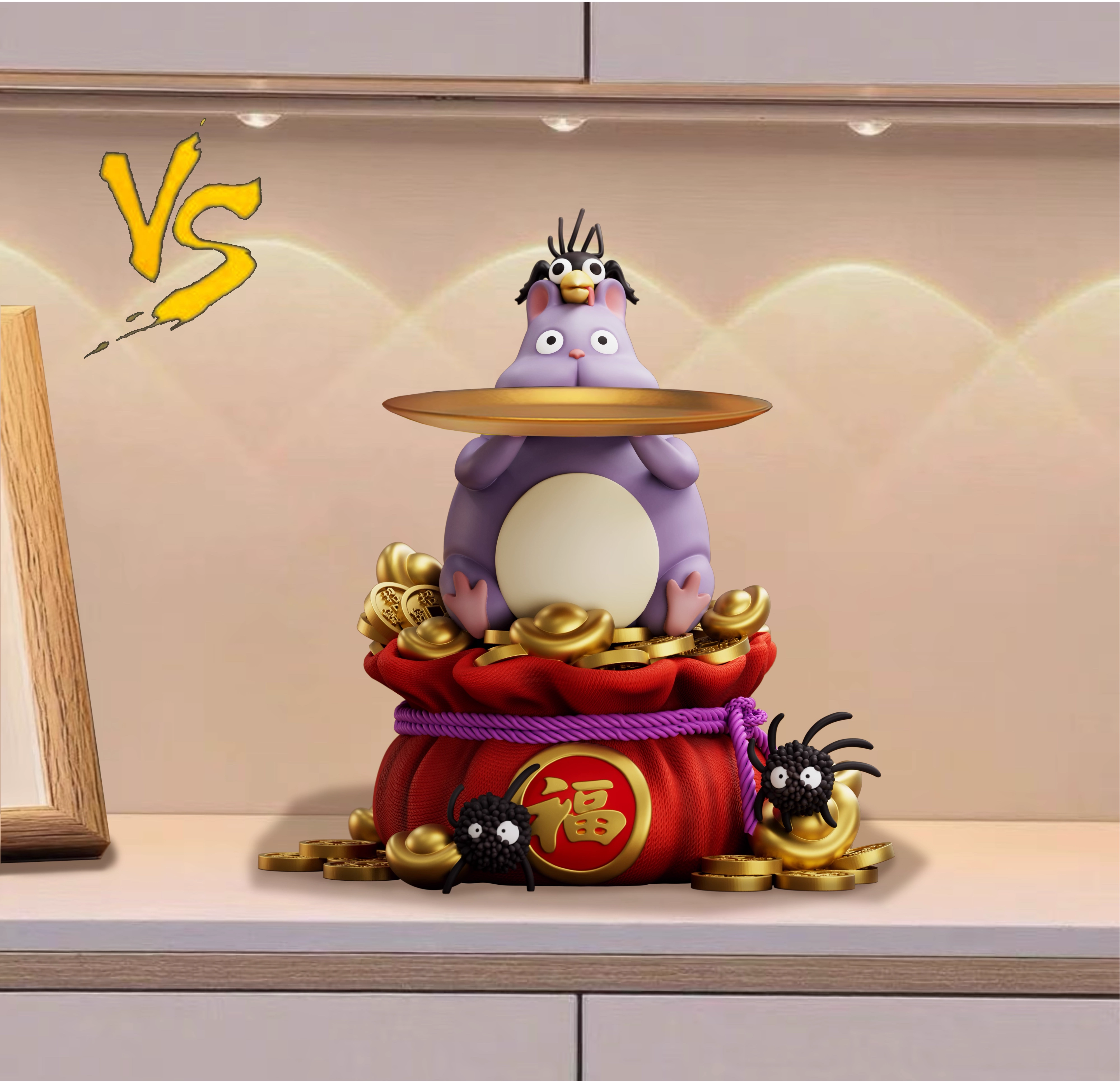 【Pre-sale】Wealth Attraction Fang-baby-Spirited Away-VS Studio