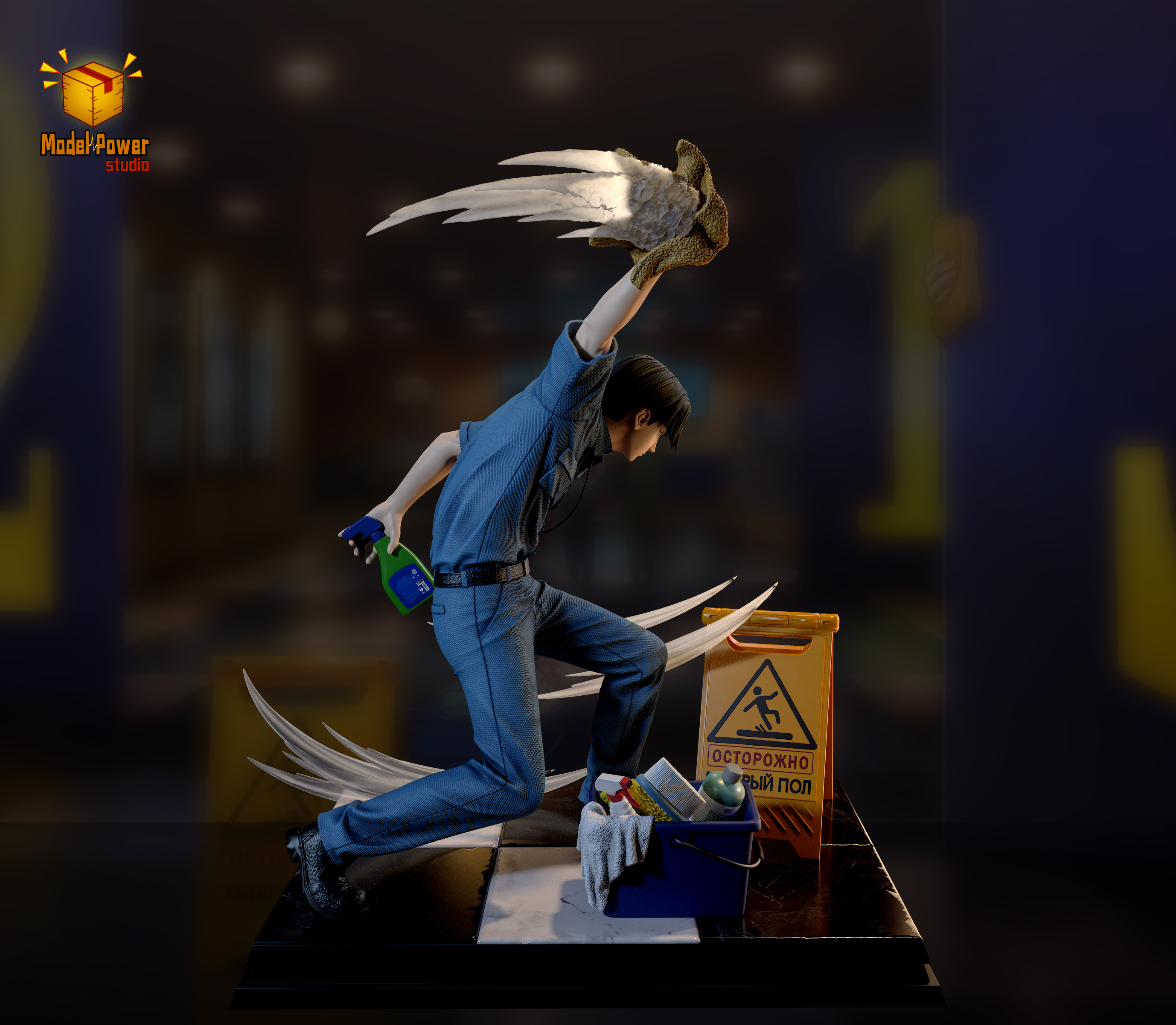 【Pre-sale】002 Cleaner-Model Power Studio