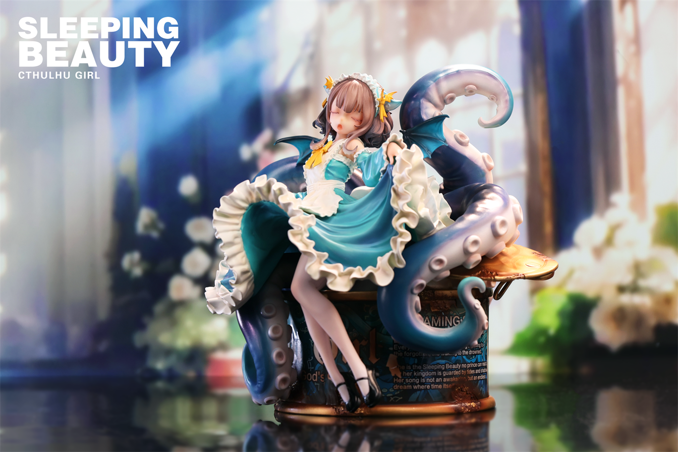 【Pre-sale】Sleeping Beauty-Cthulhu Girl-Abyss Bloom, Phantom Blue and Crimson Tide-WeArtDoing Studio