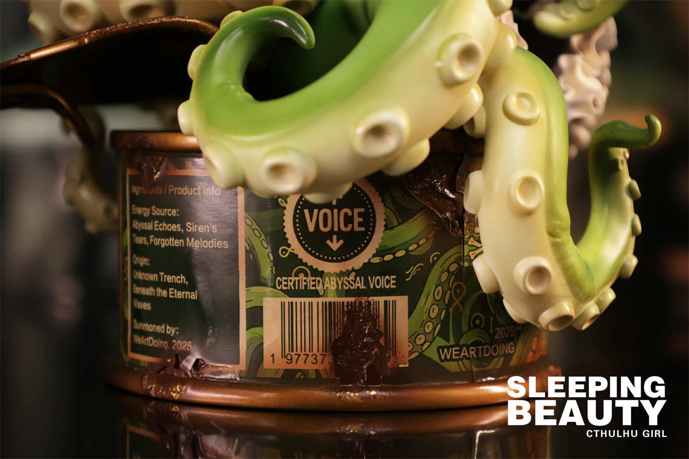 【Pre-sale】Sleeping Beauty-Cthulhu Girl-Abyss Bloom, Phantom Blue and Crimson Tide-WeArtDoing Studio