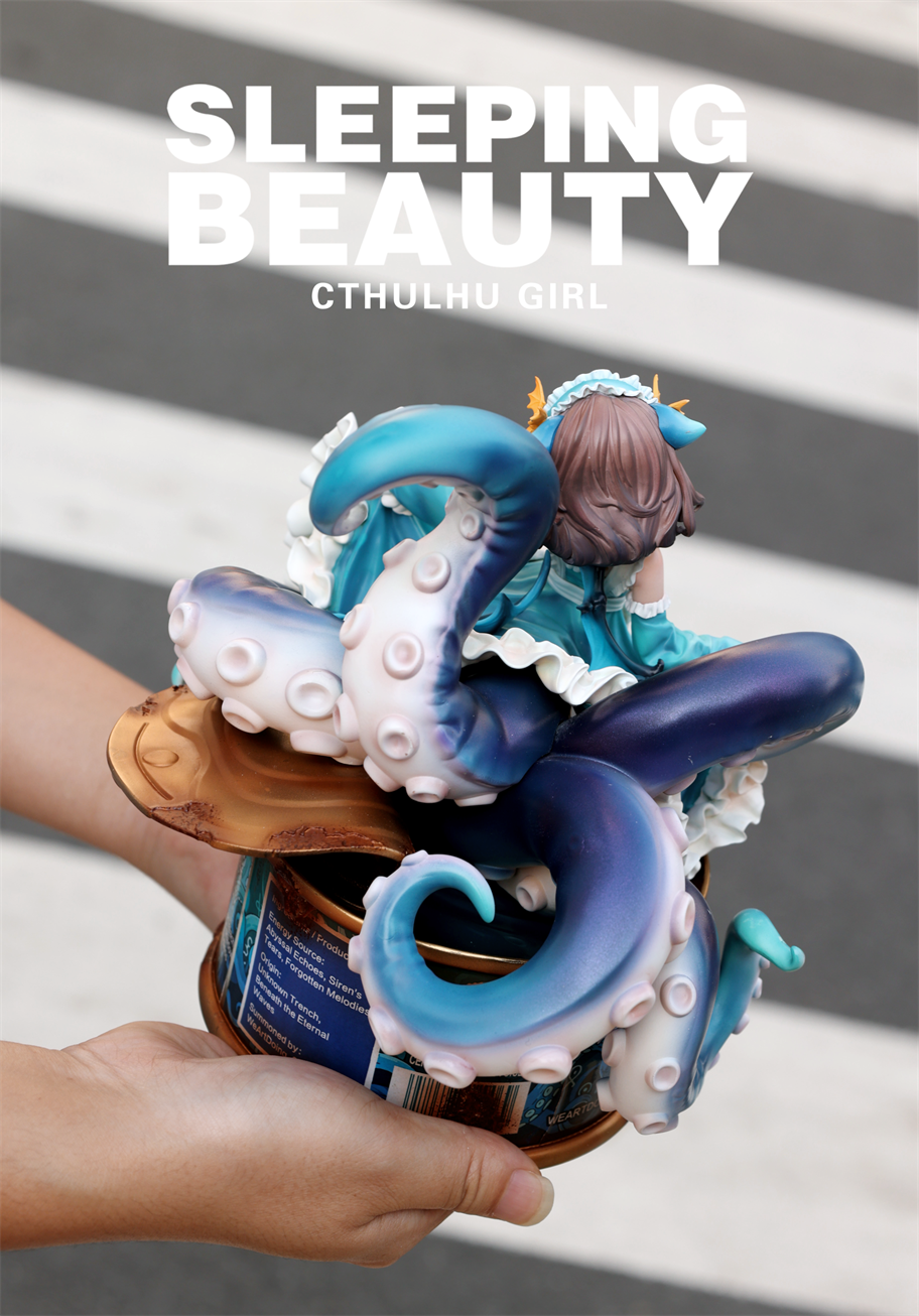 【Pre-sale】Sleeping Beauty-Cthulhu Girl-Abyss Bloom, Phantom Blue and Crimson Tide-WeArtDoing Studio