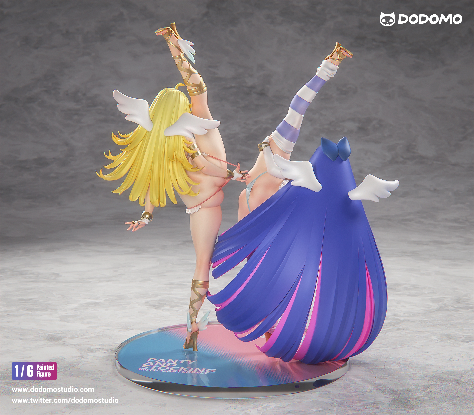 【Pre-sale】1/6 Scale Panty and Stocking-Dodomo Studio