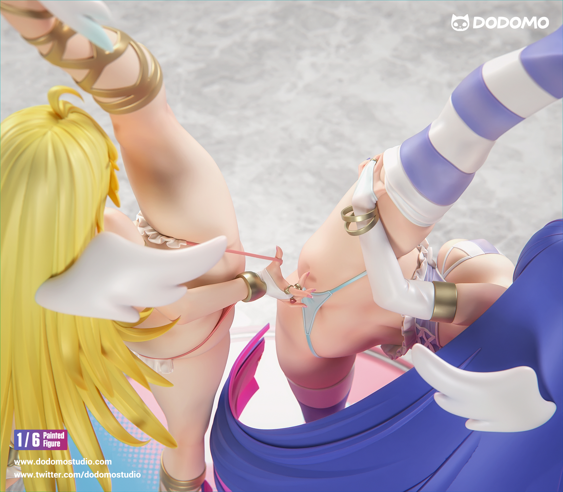 【Pre-sale】1/6 Scale Panty and Stocking-Dodomo Studio