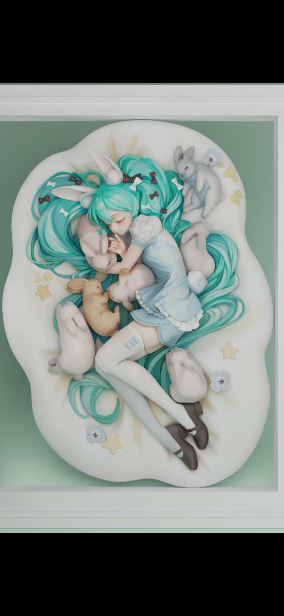 【Pre-sale】1/6 Scale WF2025 Sleeping Rabbit Hatsune Miku-LiangChanTuZhuang Studio