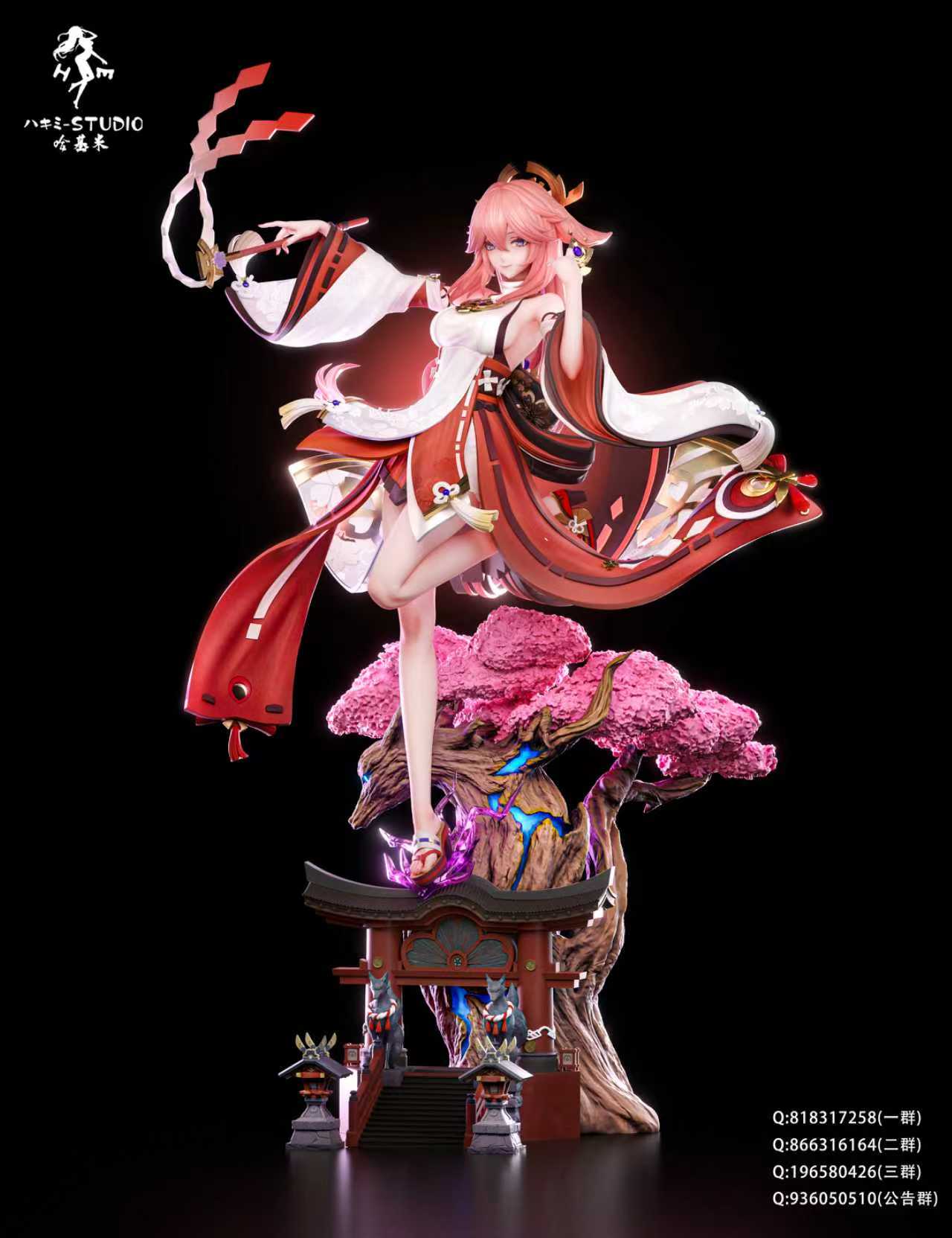 【Pre-sale】1/6 Scale Raiden Shogun and Yae Miko-Hajimi Studio