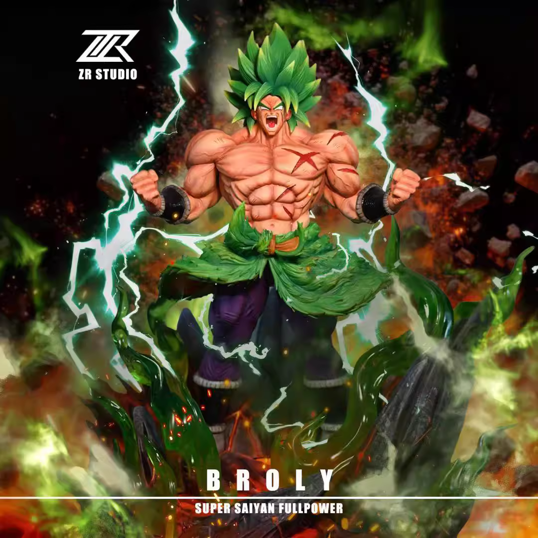 【Pre-sale】1/6 and 1/4 Scale Broly-ZR Studio