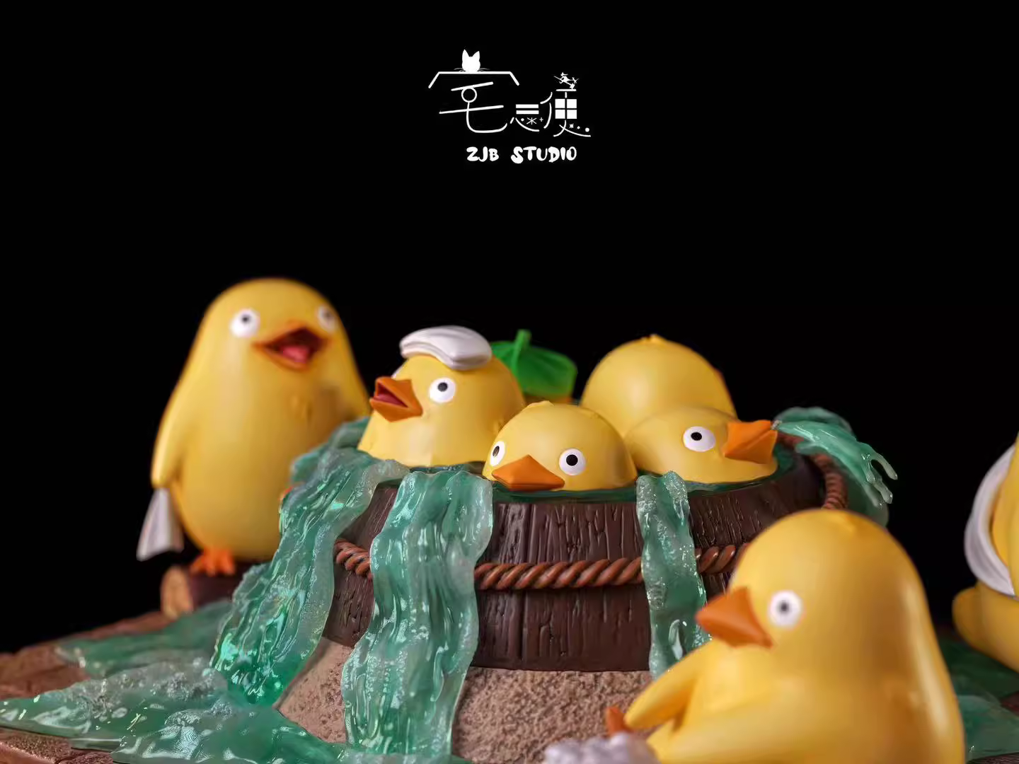 【Pre-sale】Little Yellow Duck Bathing-ZJB Studio