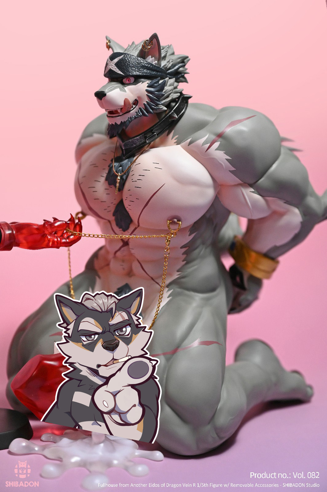 【Pre-sale】1/5 Scale Shiitake Mushroom Wolf-Shibadon Studio