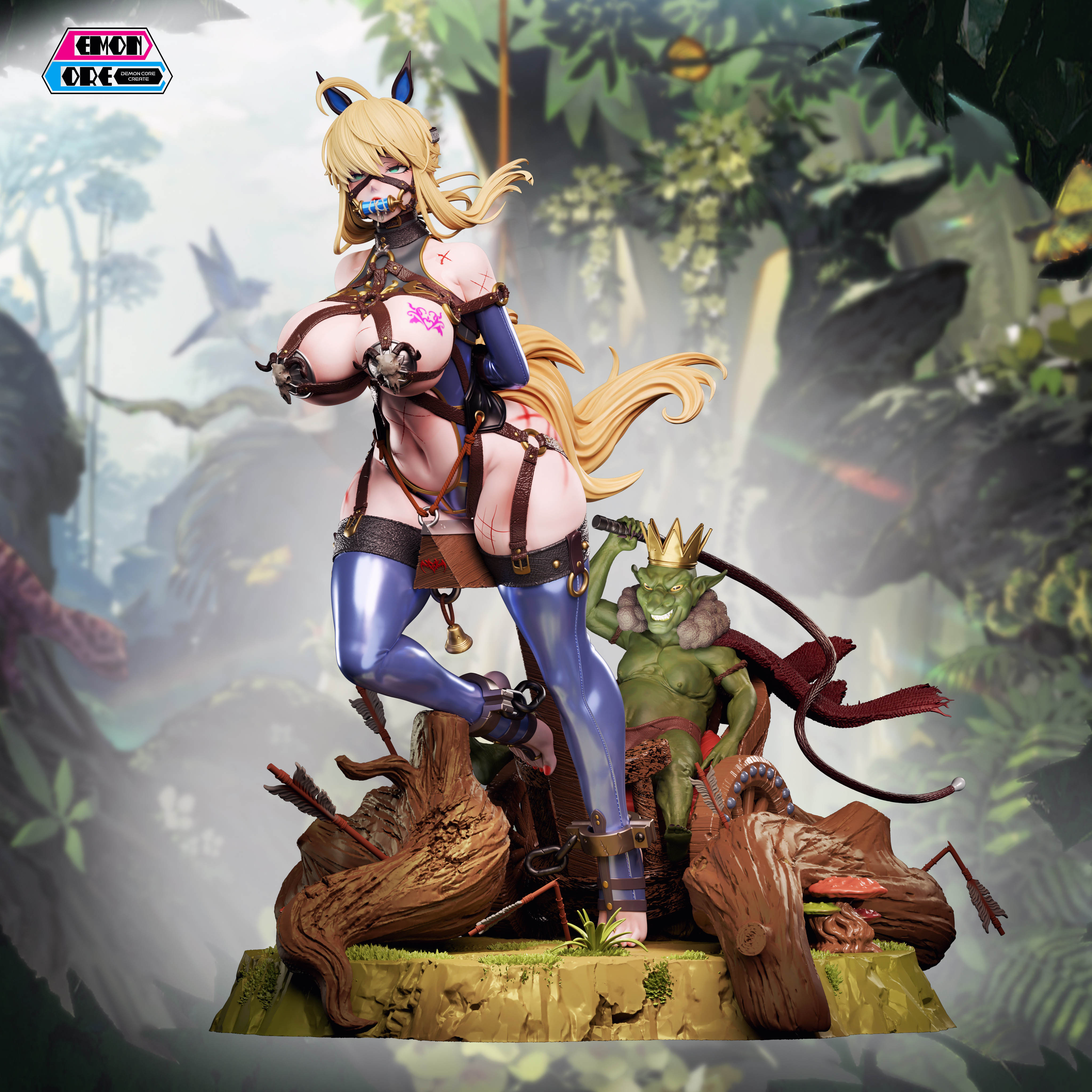 【Pre-sale】1/5 Scale Saber and Goblin-Demon Core Studio