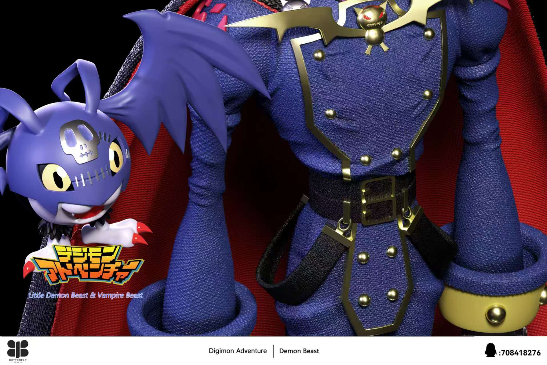 【Pre-sale】1/6 and MH Scale Vamdemon-Butterfly Studio