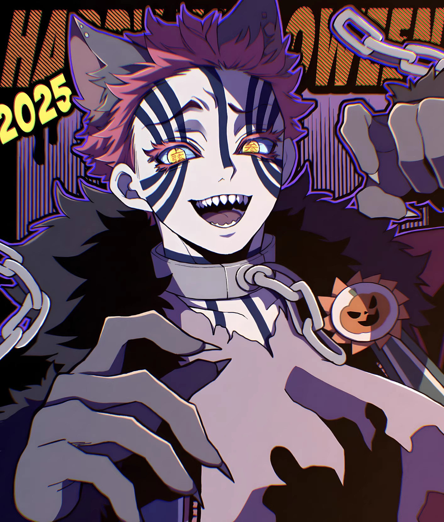 【Pre-sale】Decorative Painting of Halloween Akaza-H2 Studio